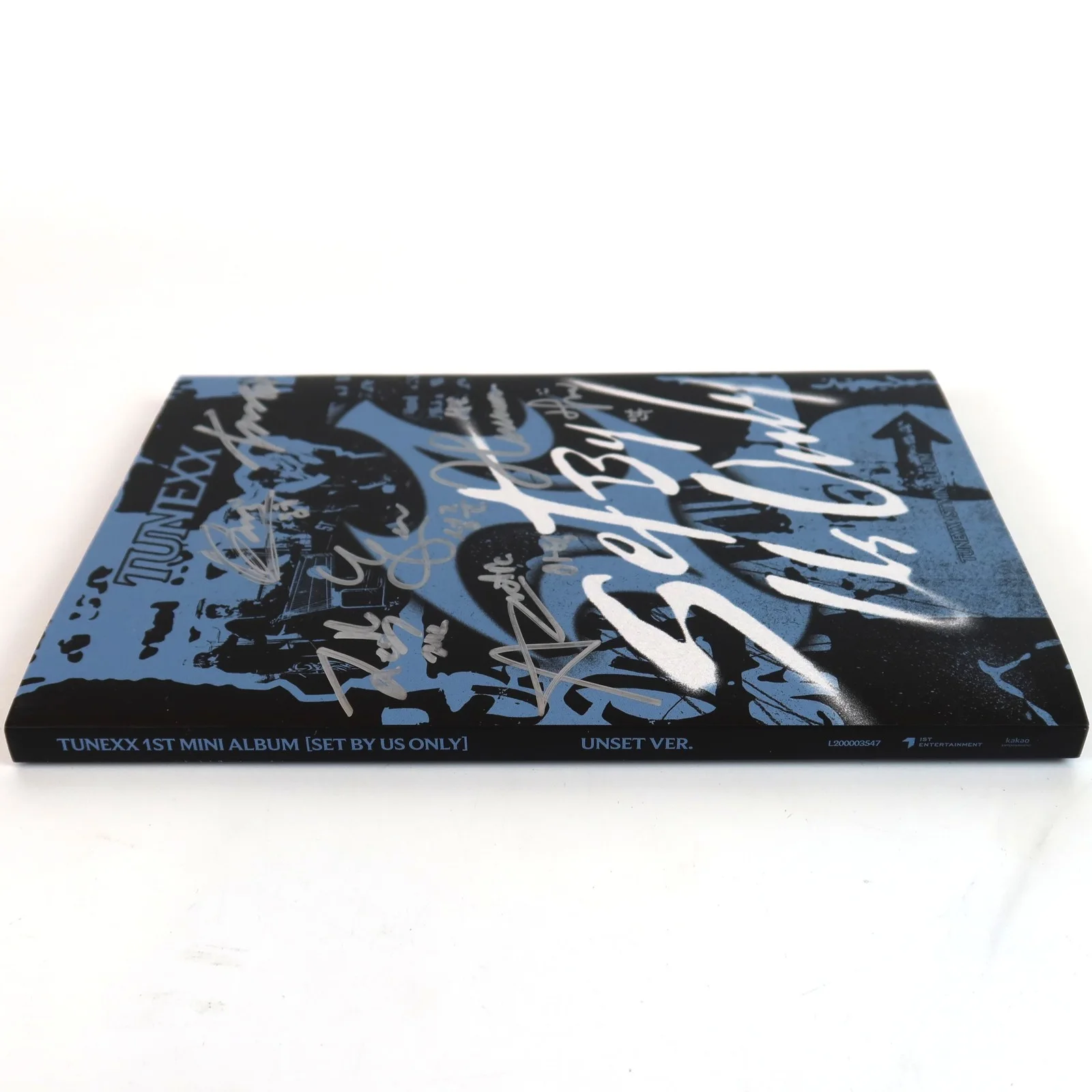 Tunexx - Set By Us Only [Unset Ver.] Signed 1st Mini Album CD Promo 2026, изображение 4