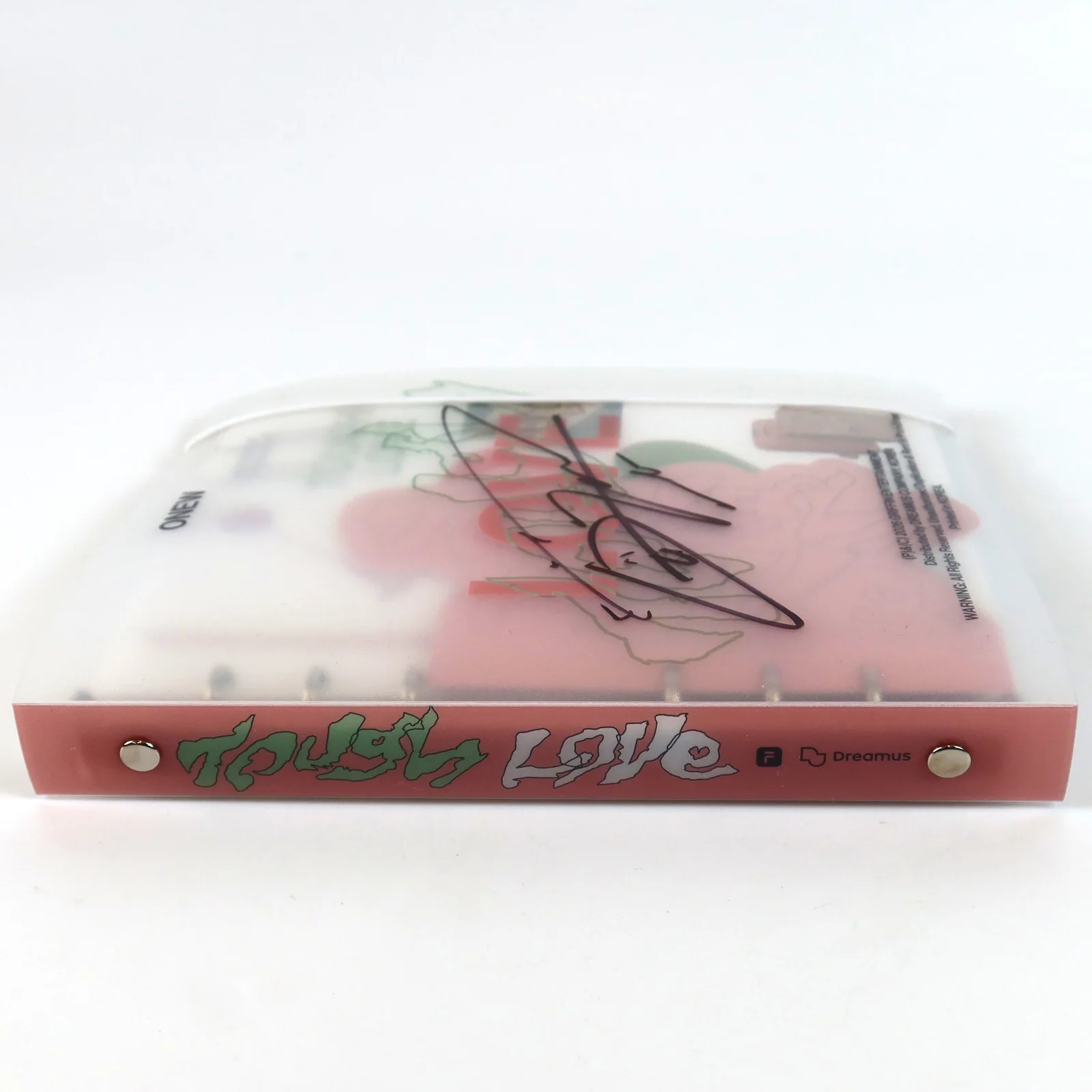 Onew - Tough Love 5th Mini Album Signed Autographed Promo CD 2026 Shinee, image 4