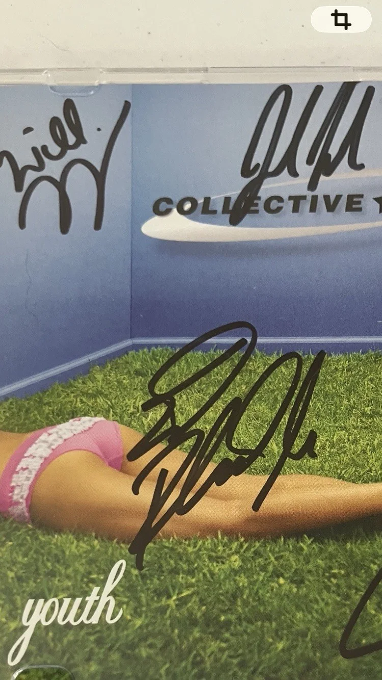 COLLECTIVE SOUL SIGNED/AUTOGRAPHED CD COVER WITH COA, image 2