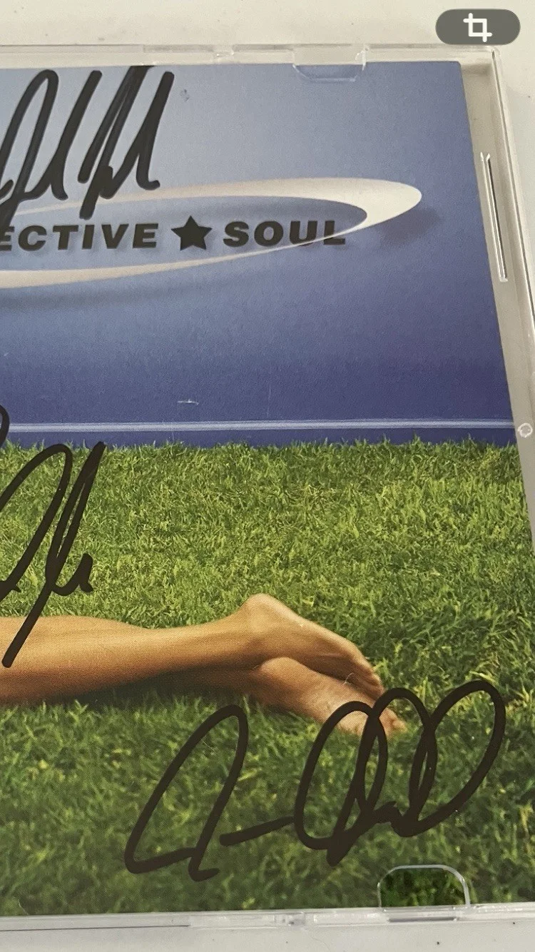 COLLECTIVE SOUL SIGNED/AUTOGRAPHED CD COVER WITH COA, image 3