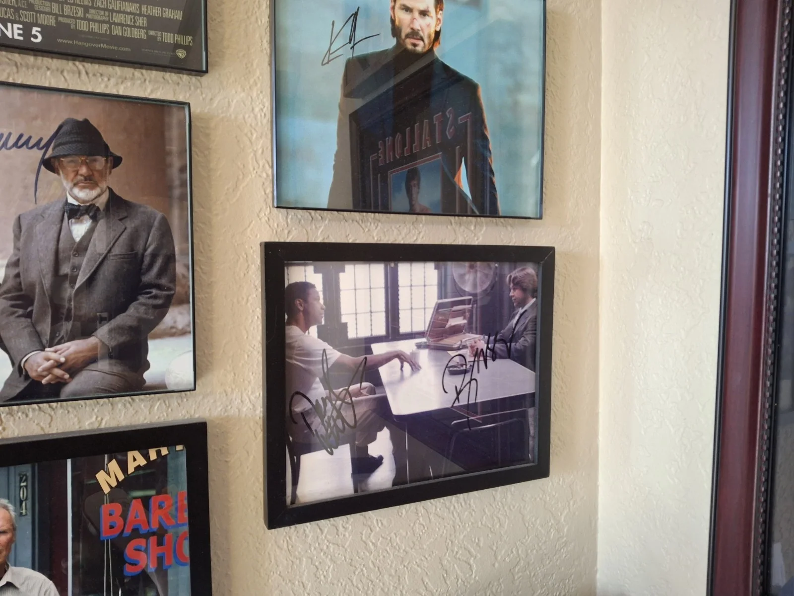 Denzel Washington and Russell Crowe Original Autographed Movie photograph., изображение 4