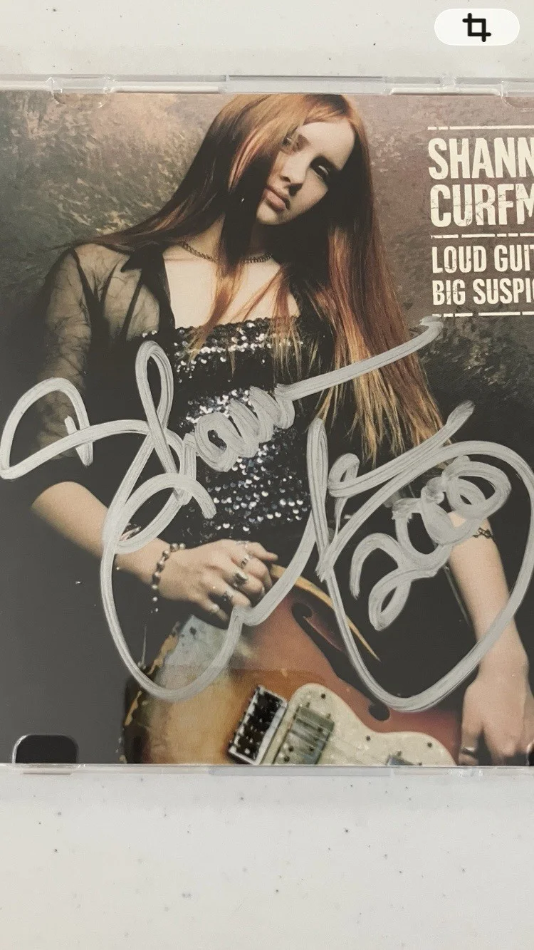 SHANNON CURFMAN SIGNED/ AUTOGRAPHED CD COVER, image 2
