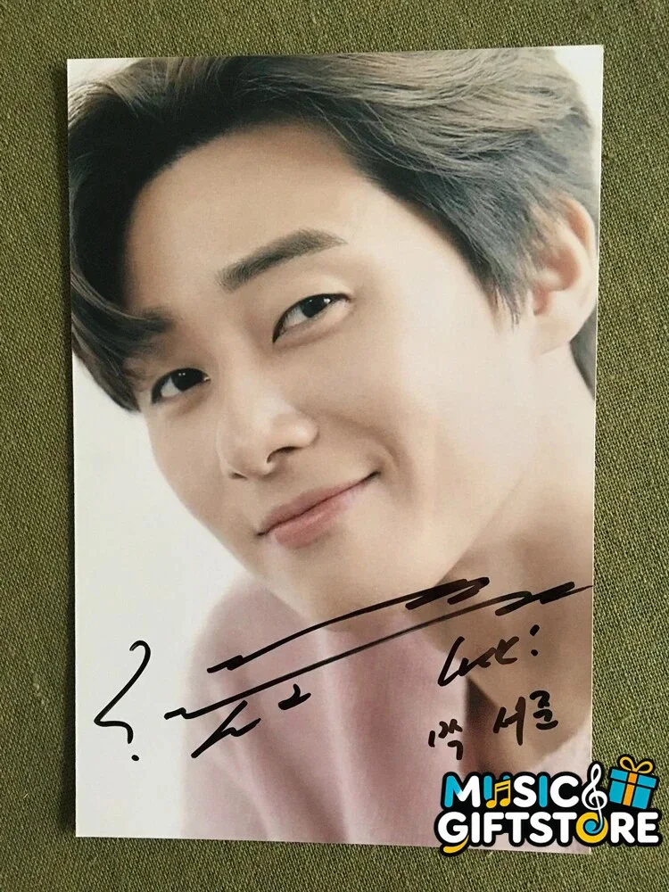 Park Seo Jun Autographed Signed Photo 4*6 Collection K-POP 2023A #MUGS, изображение 3