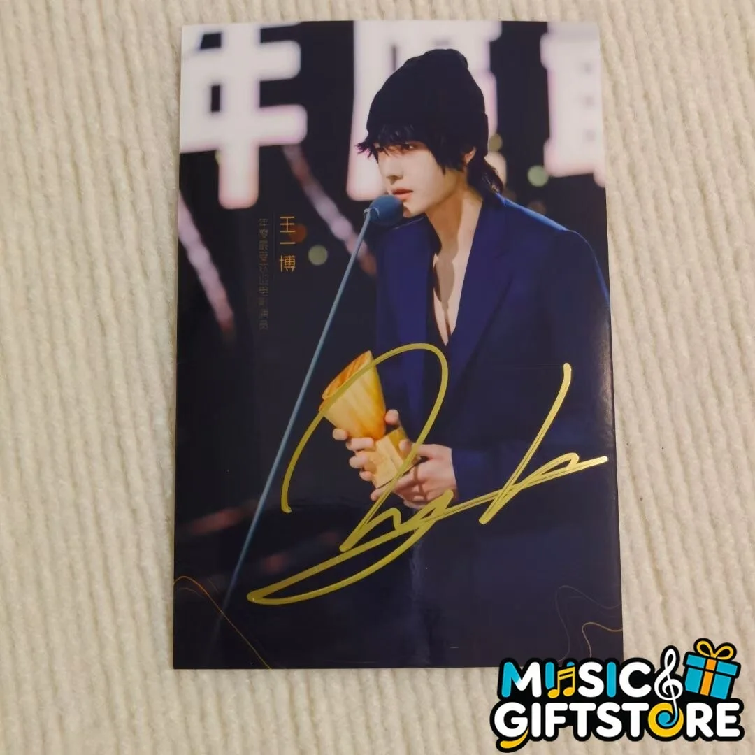 SALE WANG YIBO Autographed Signed Photo 4*6 Collection 王一博 2023zz #MUGS, изображение 2
