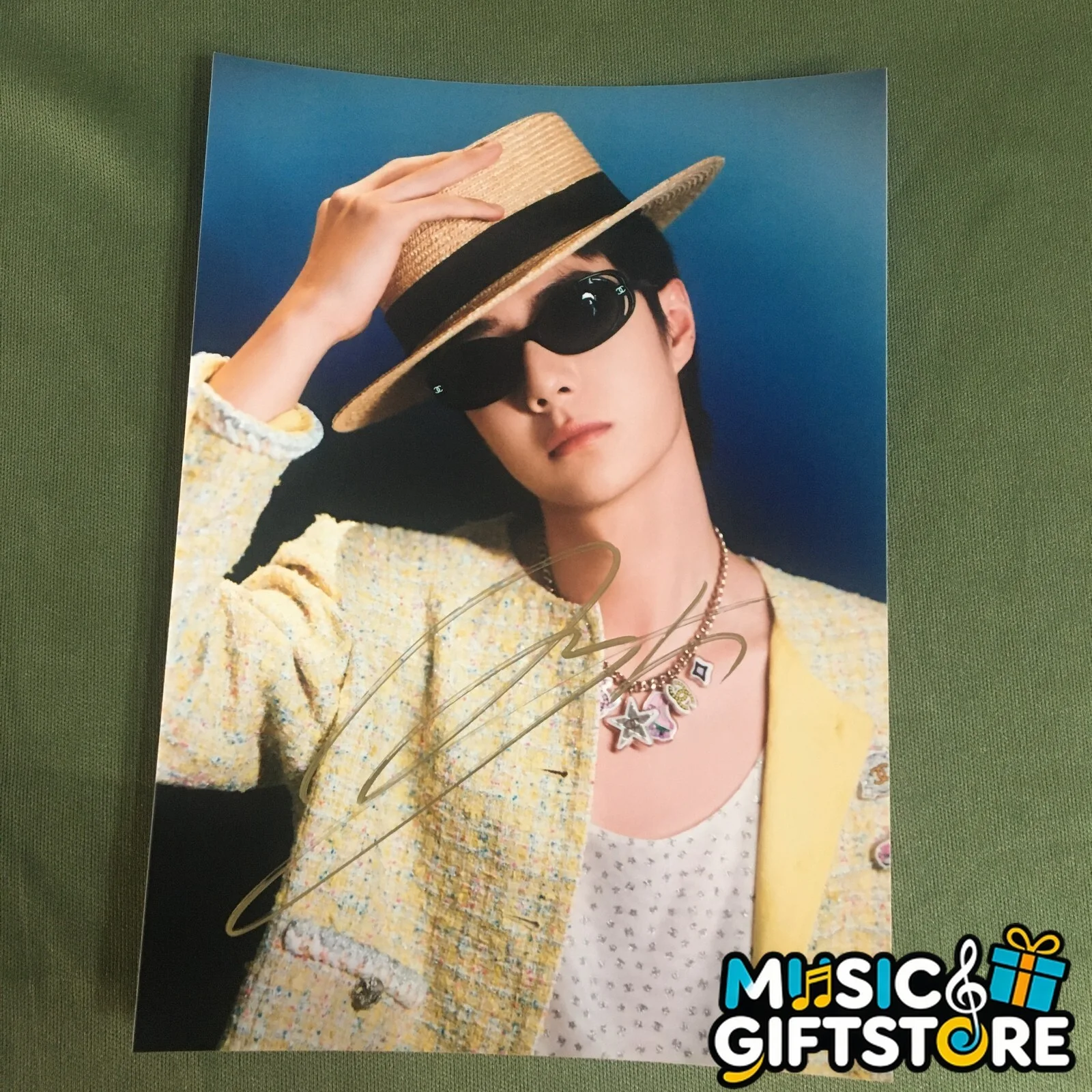 WANG YIBO YI BO PHOTO CARD PICTURE SIGNED AUTOGRAPHED GIFTS COLLECTION 2023B #MU, изображение 5