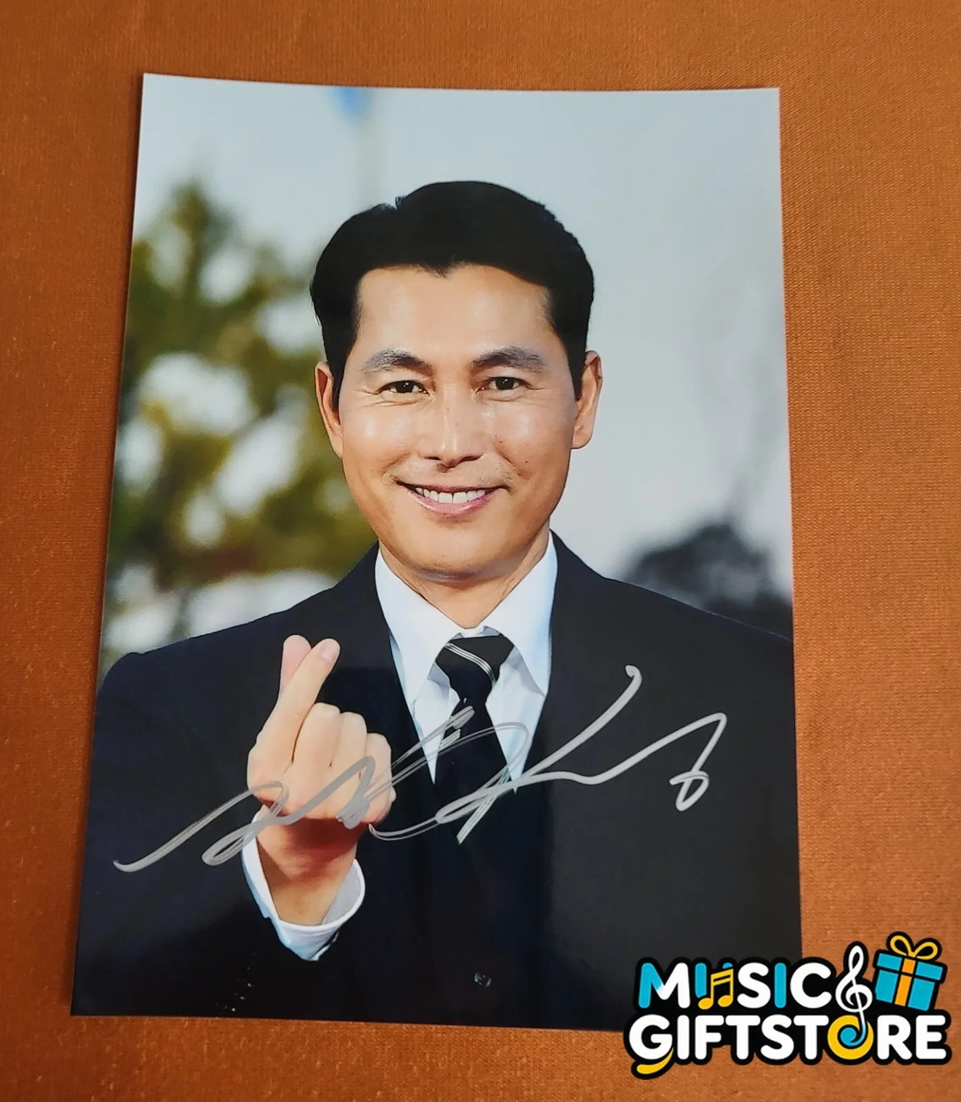 Jung Woo Sung Autographed Signed Photo Autographs Collectibles 4*6 2023 #MUGS, изображение 3