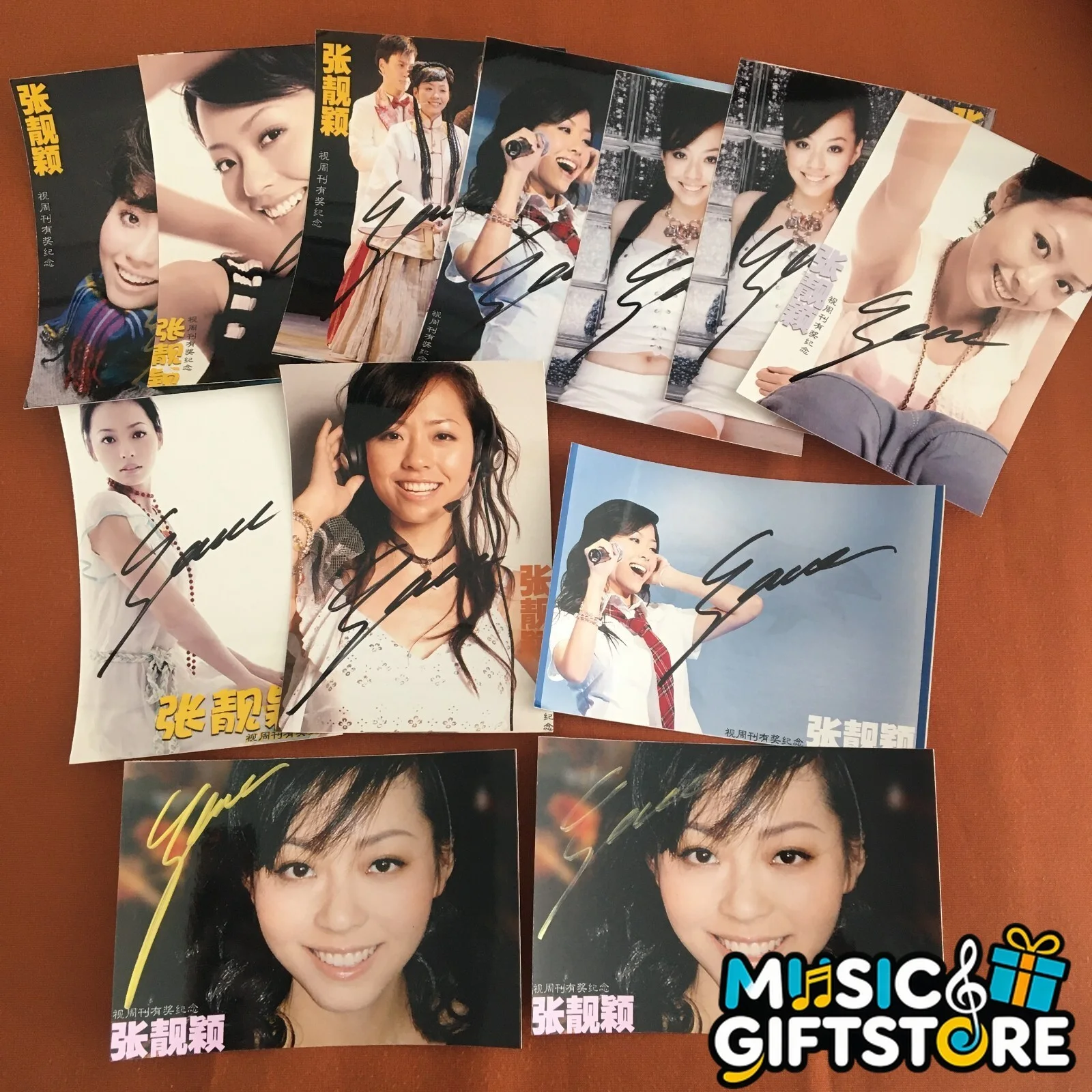 PRE-OWNED JANE ZHANG Autographed Signed Official Photo 4*6 张靓颖 RARE #MUGS, изображение 2