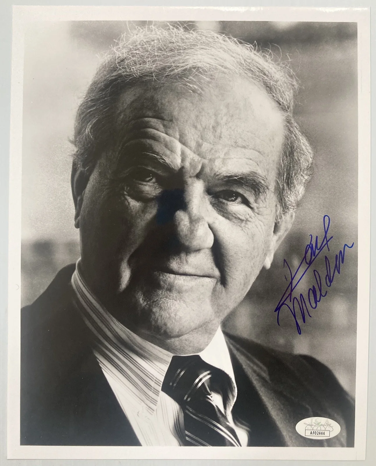 Karl Malden — Streetcar Karl Malden Signed Autograph 8x10 B&W Photo - JSA Cert - FREE S&H!, изображение 2