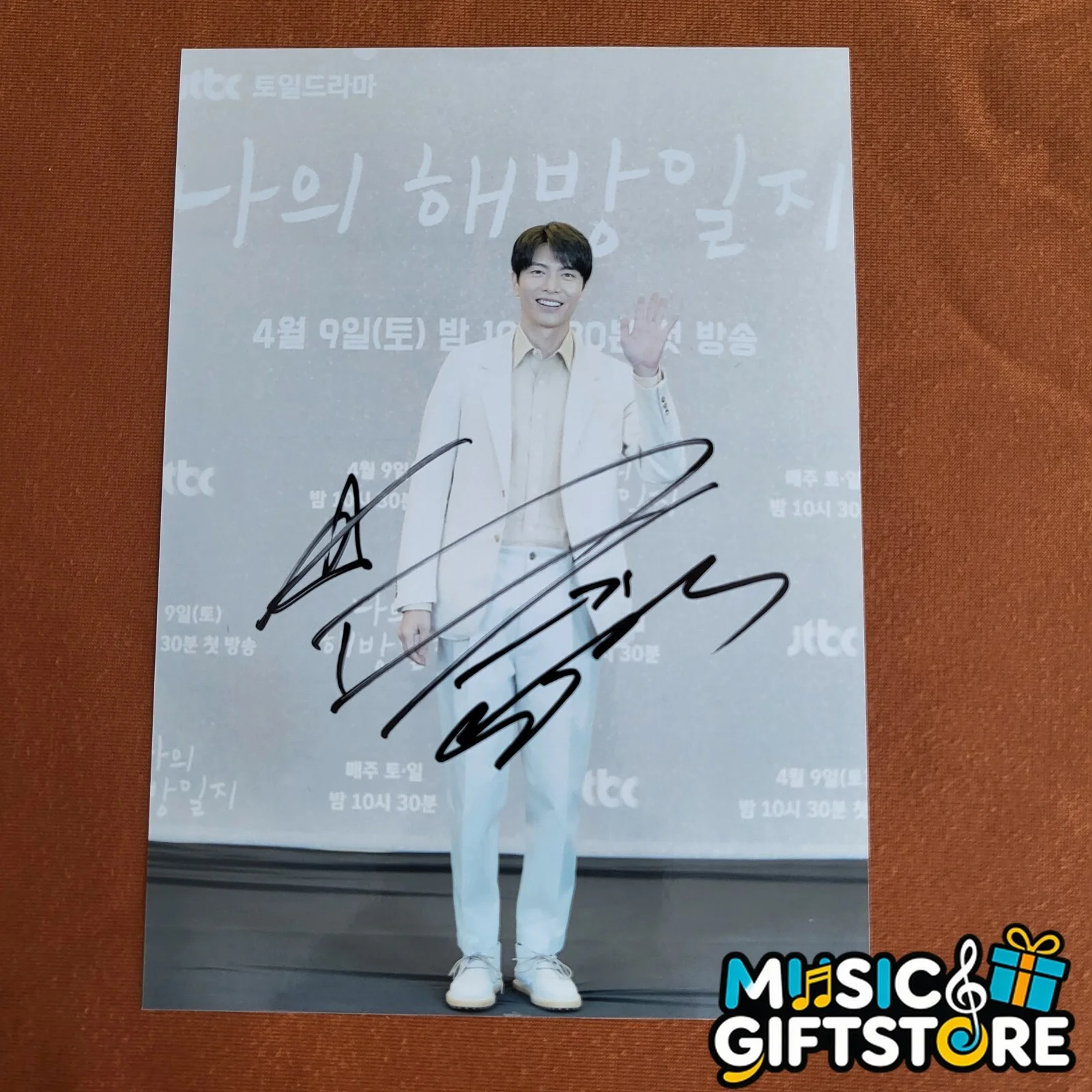 My liberation Journal LEE MINKI Kim Ji Won Autographed Photo 4*6 2022A #MUGS, изображение 3