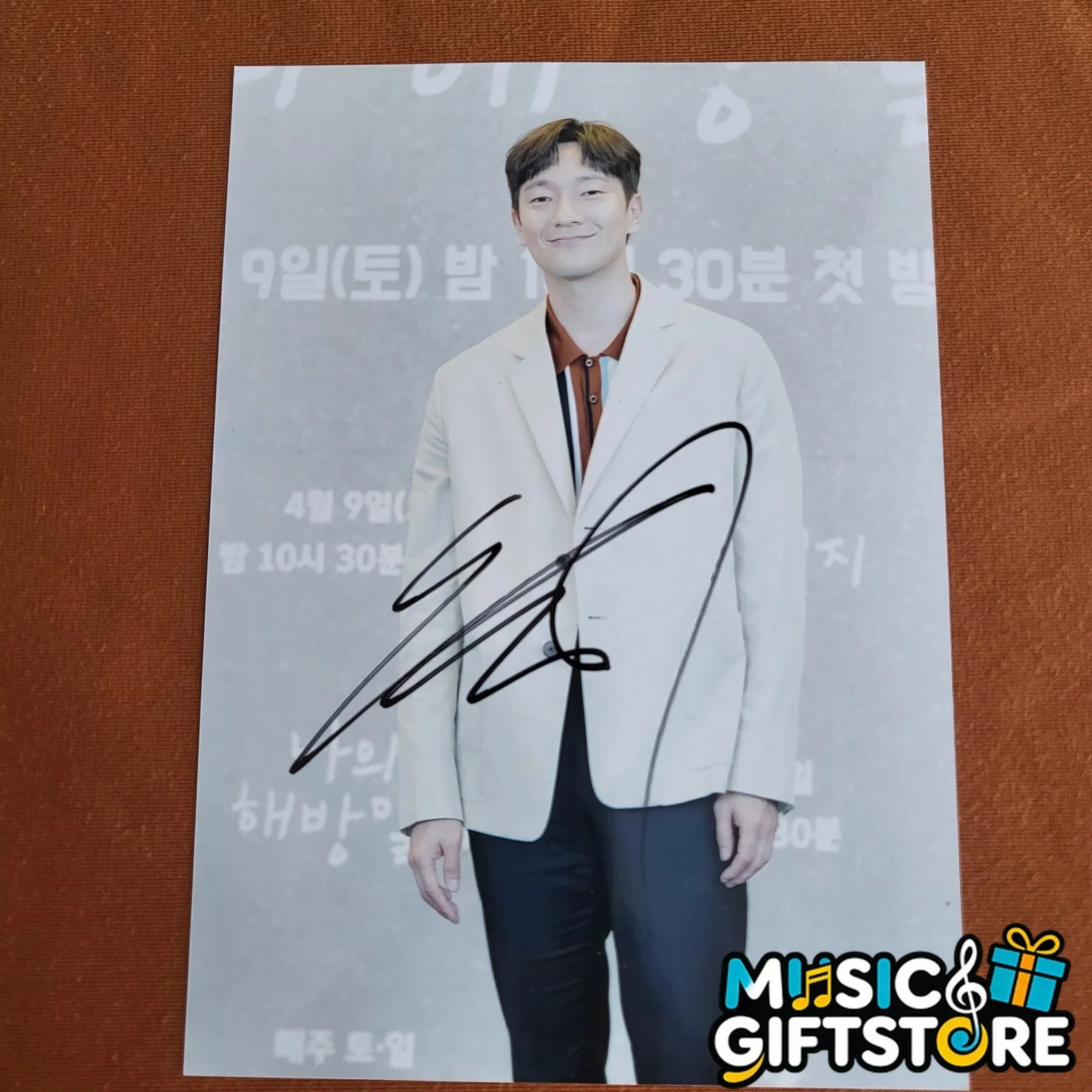 My liberation Journal LEE MINKI Kim Ji Won Autographed Photo 4*6 2022A #MUGS, изображение 4
