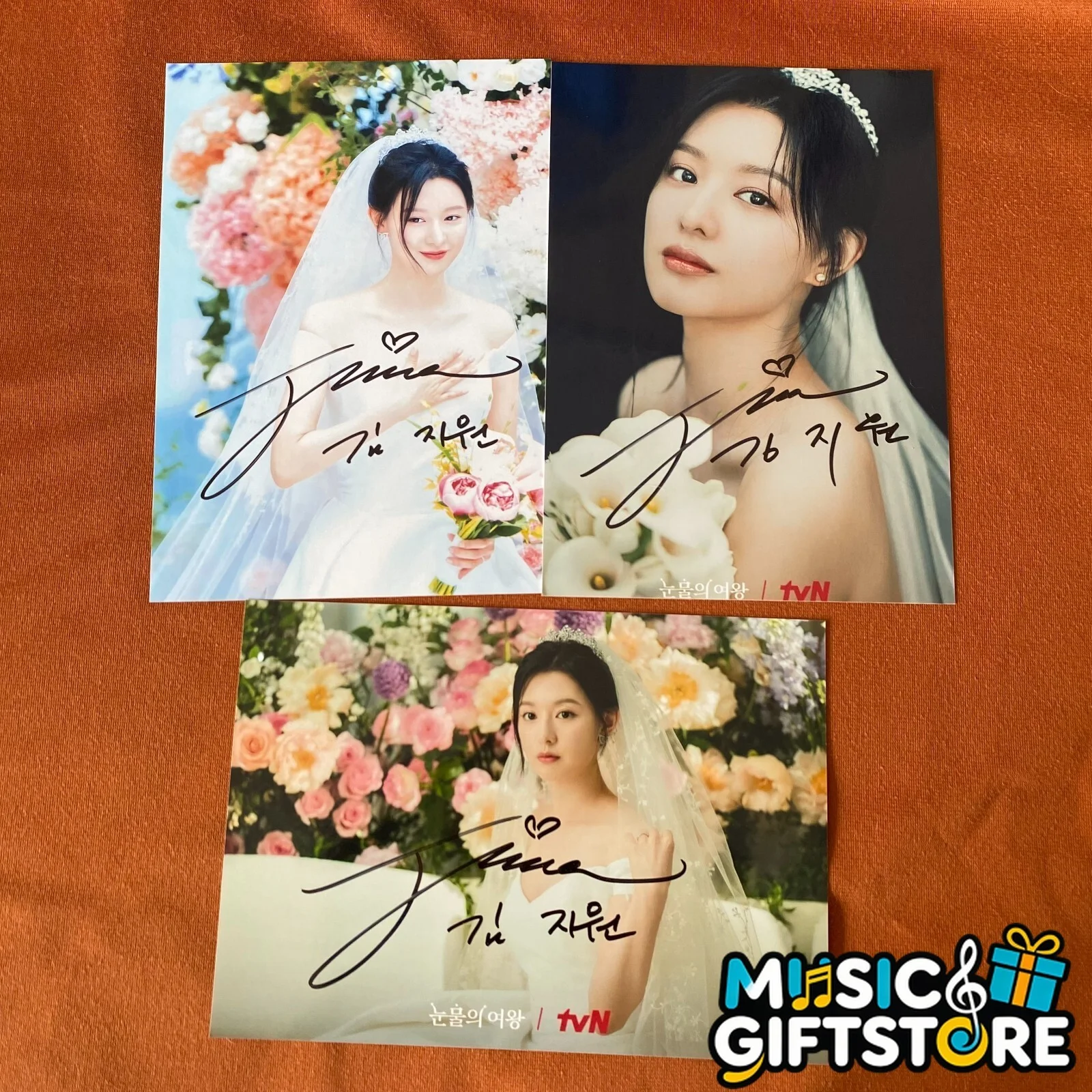 Queen of Tears Photo Autographed by Kim Ji Won K-POP Limited 4*6 2024 #MUGS, изображение 2