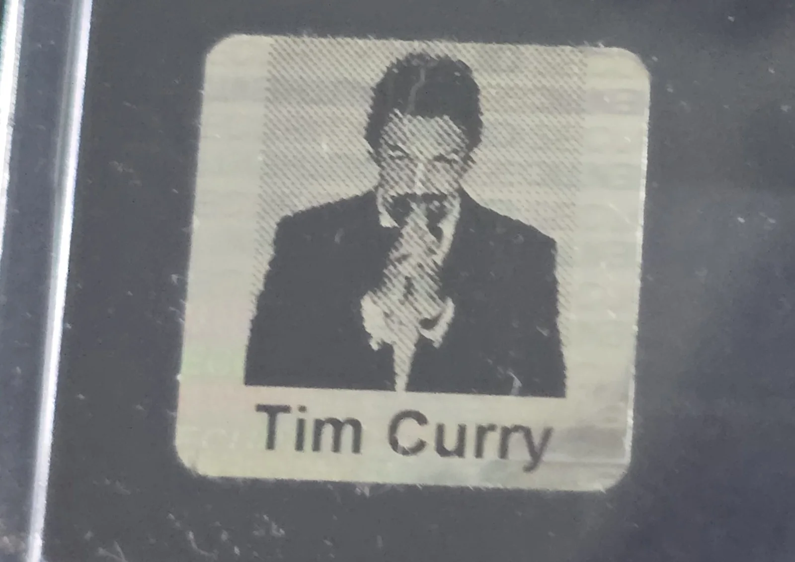 Tim Curry — Tim Curry Signed Autographed 11x17 Rocky Horror Picture Show Beckett & Curry COA, image 2