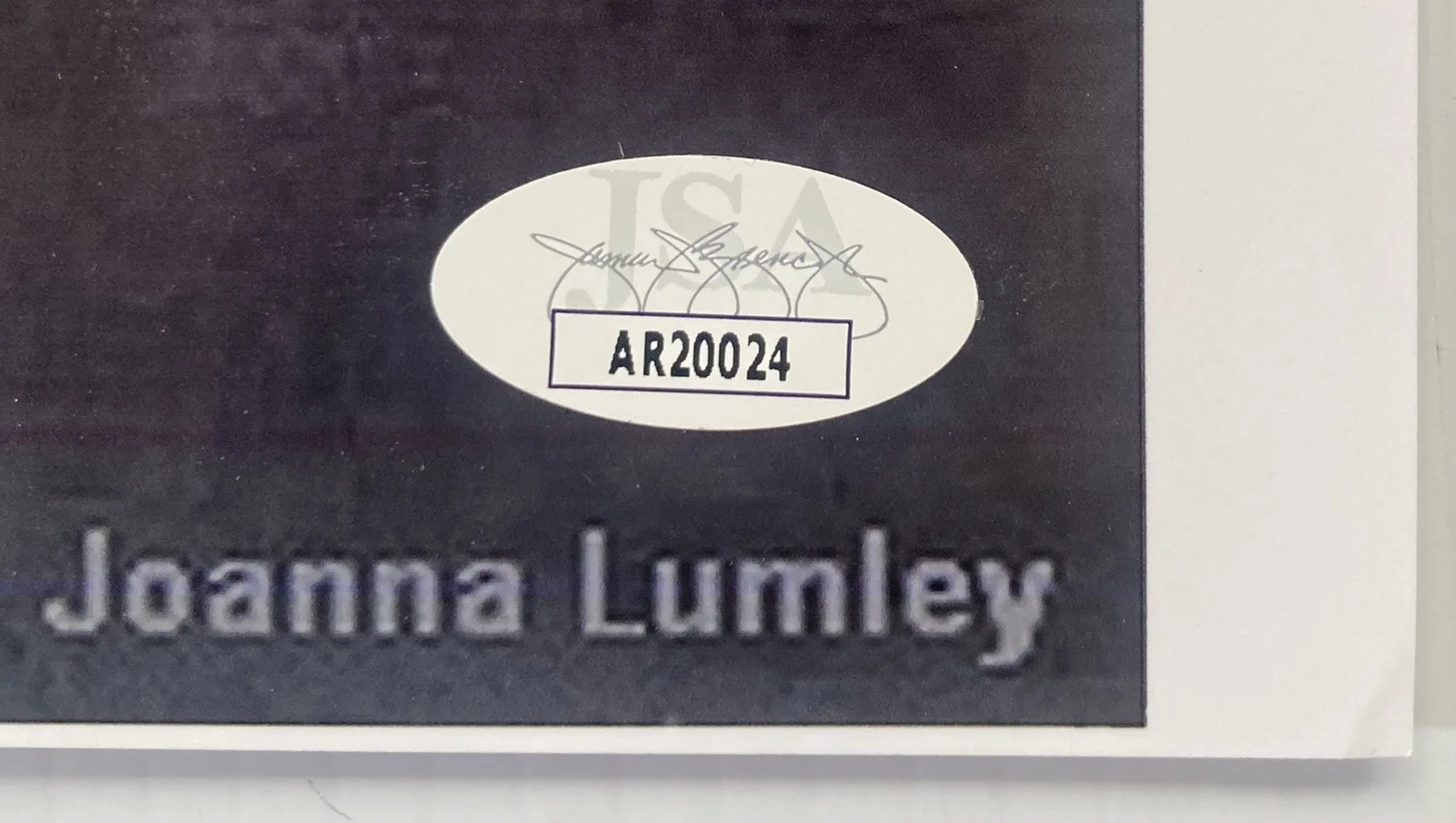 Joanna Lumley — 007 Ab Fab Joanna Lumley Signed Autograph 8.5x11 Photo - JSA Cert - FREE S&H!, изображение 4