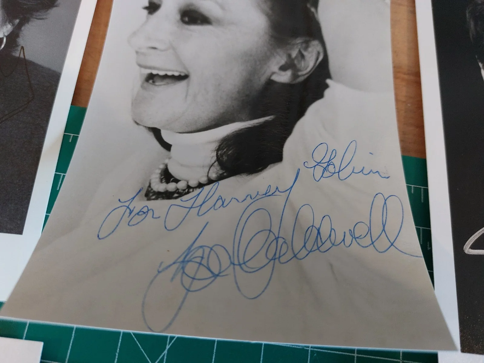 Mixed Movie Actor Auto Lot of 11 Signed Small Photo Index Card Rance Retton, изображение 4