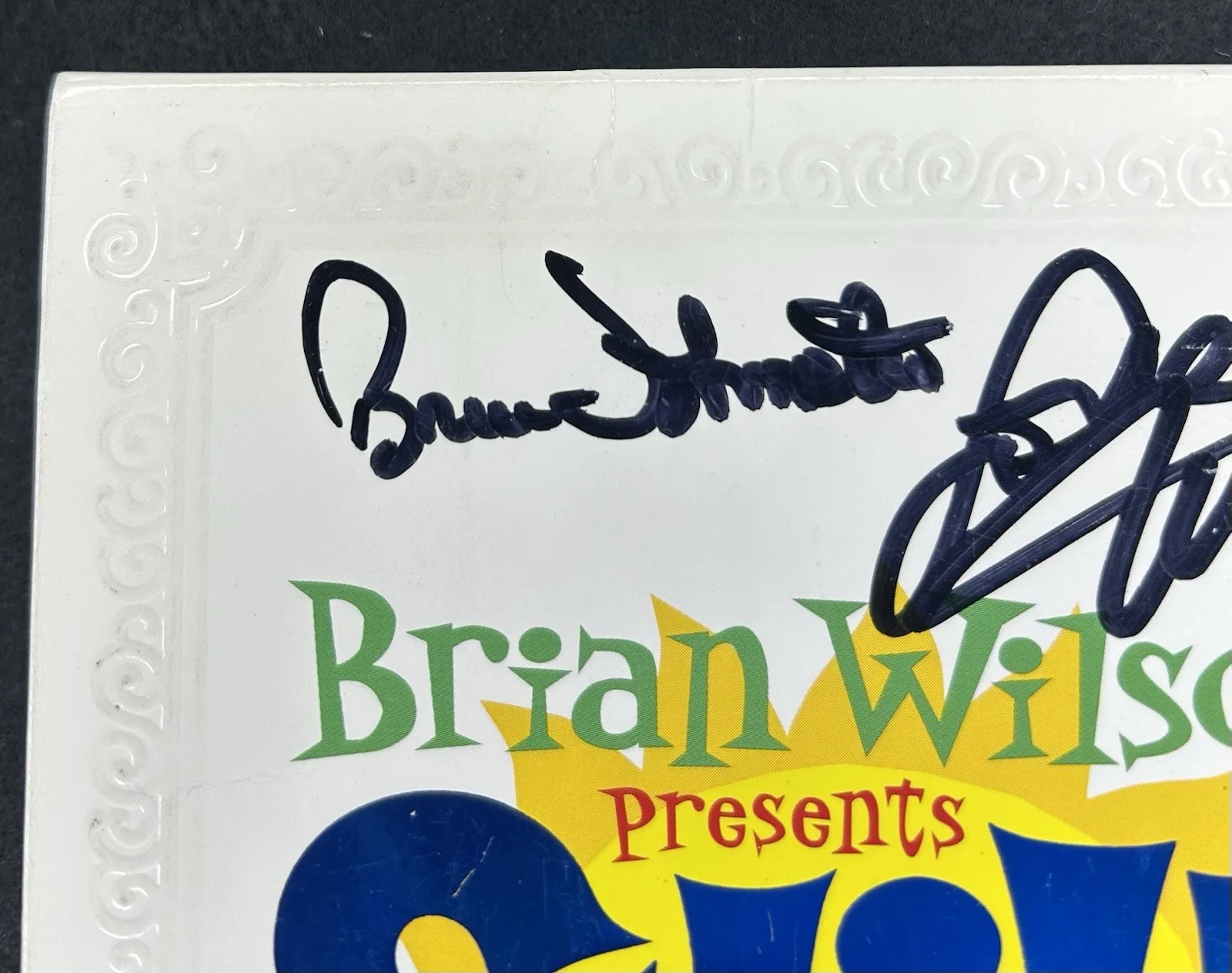🔥 BEACH BOYS SMILE DVD SIGNED BRIAN WILSON JARDINE LOVE JOHNSTON MARKS JSA 🔥, изображение 4