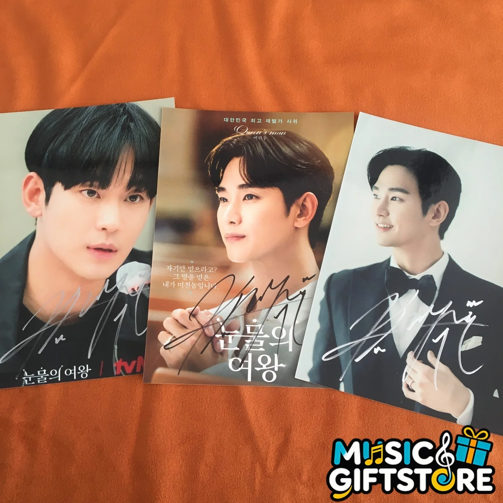 Queen of Tears Photo Autographed by Kim Soo Hyun K-POP Limited 4*6 #MUGS, изображение 2