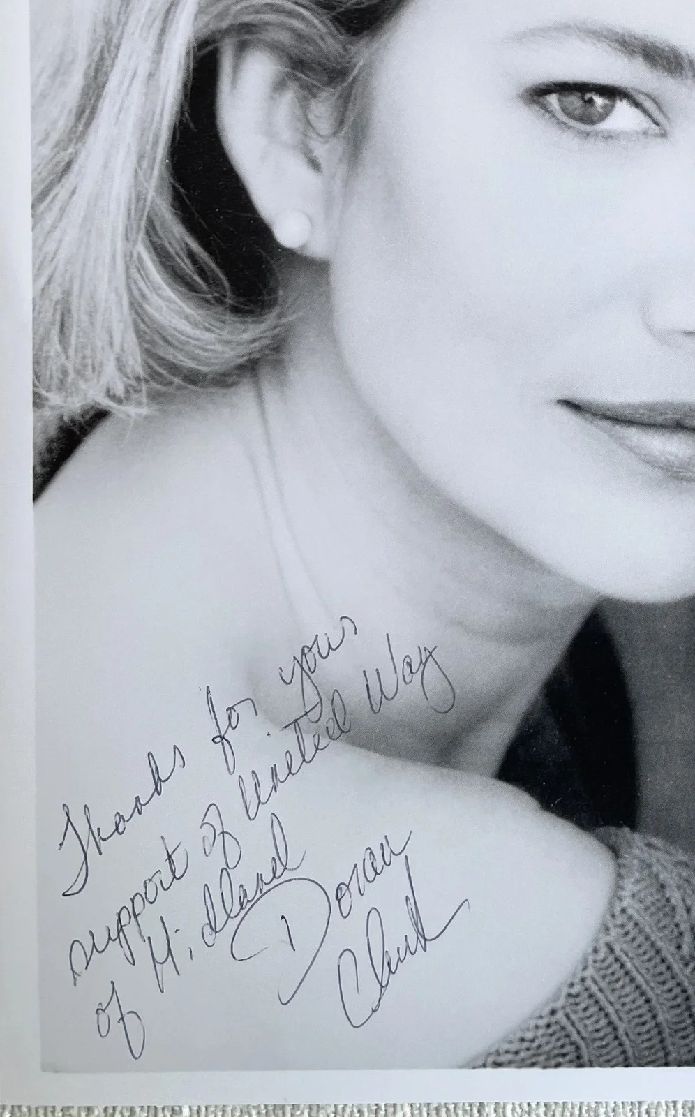 Doran Clark — Doran Clark - Primetime Soaps - Character Actress - Autographed Photo, image 2