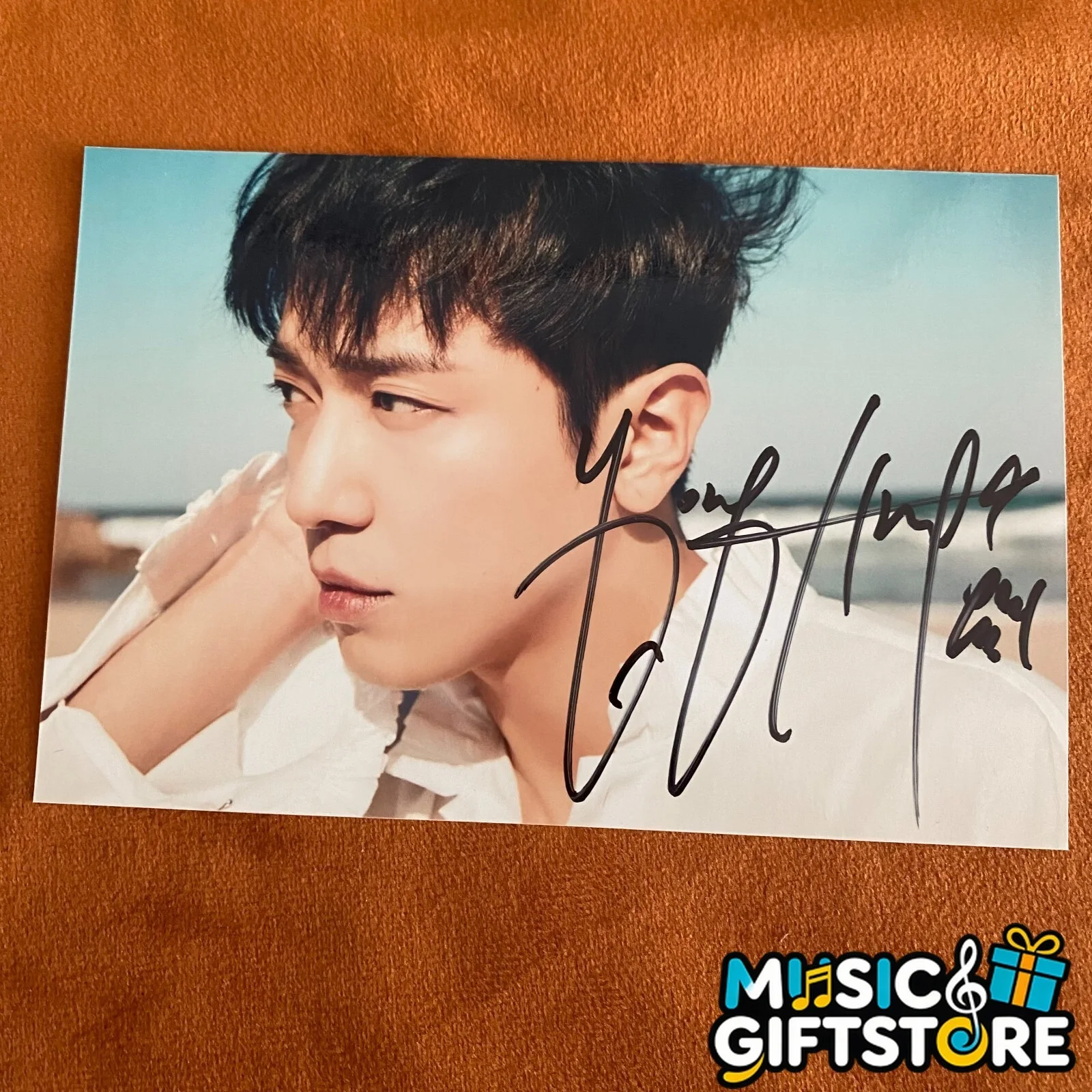 CNBLUE Jung Yong Hwa Autographed Signed Photo Picture K-POP Collection 2022 #MUG, изображение 4