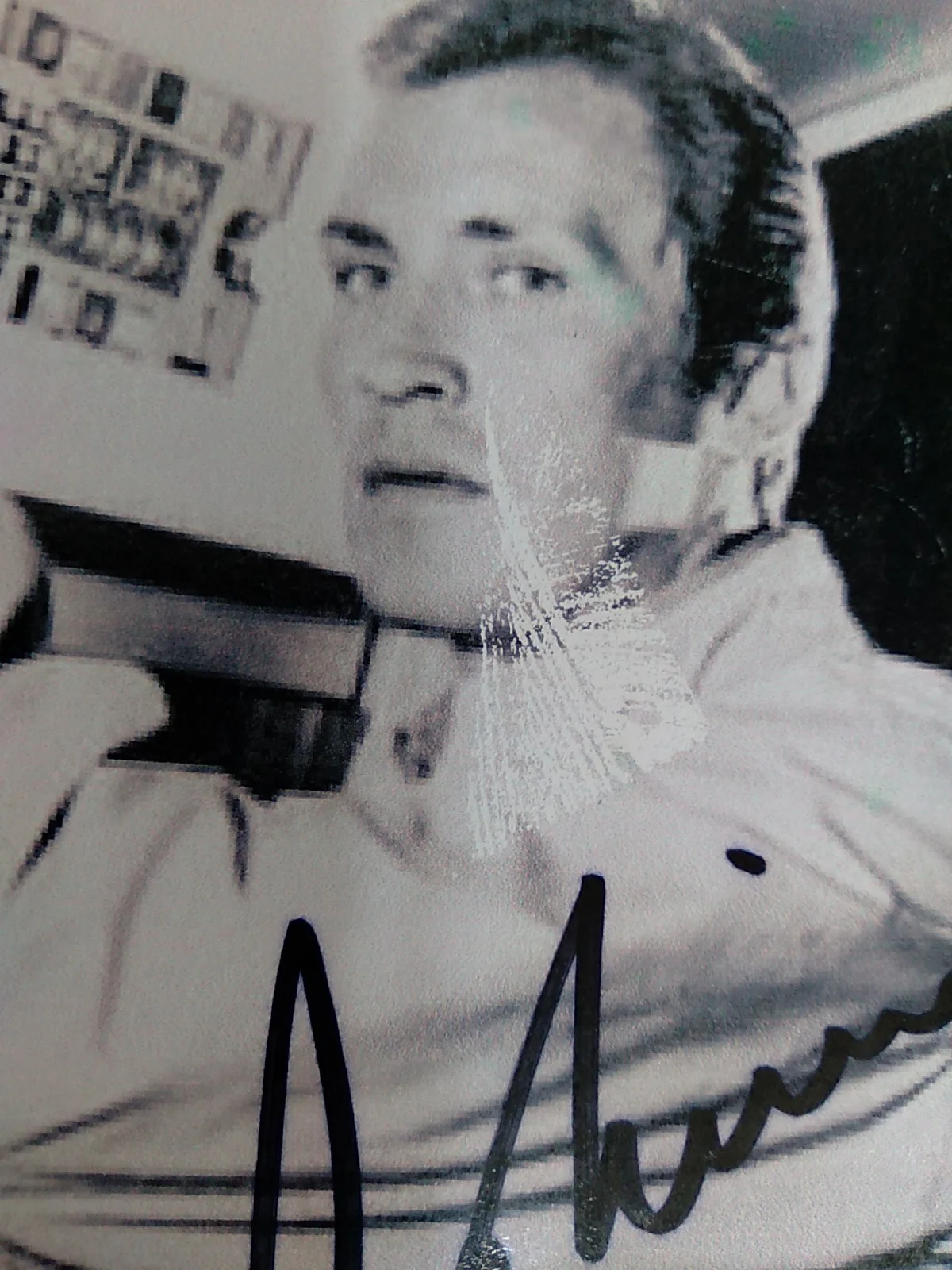 Martin Sheen Signed Authograph 5x3.5in Black And White Photo, image 3