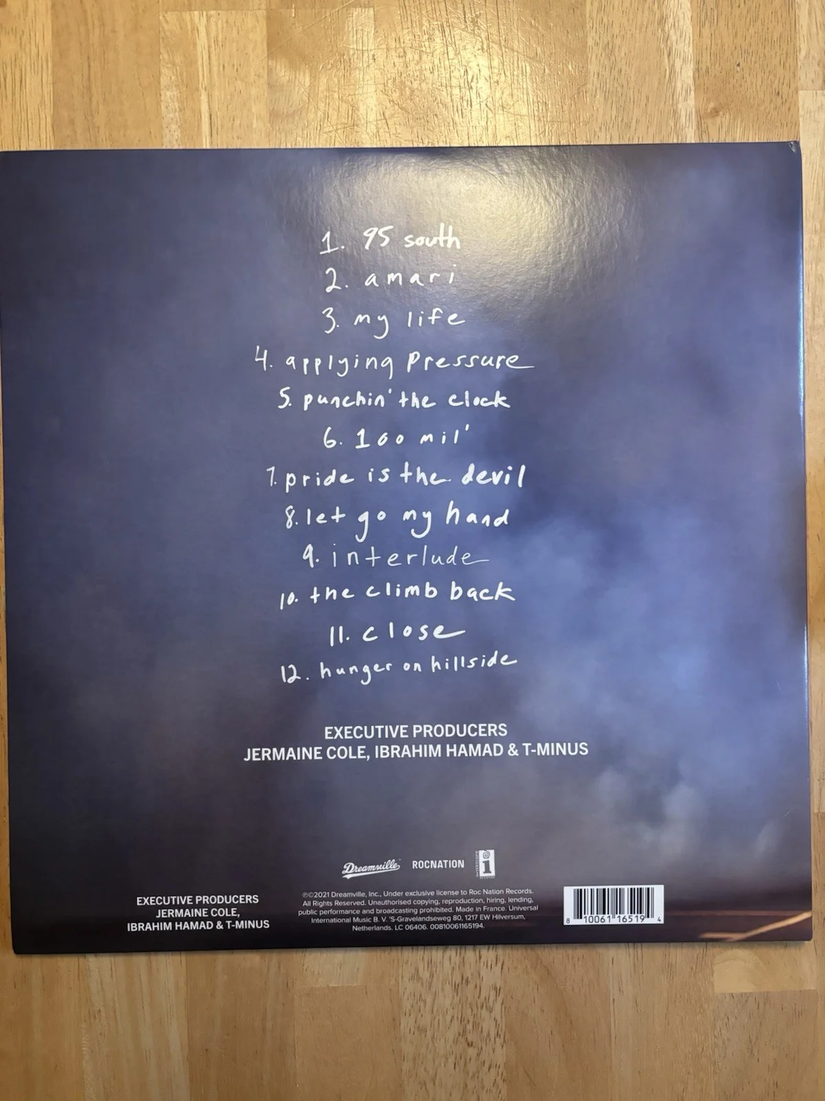 J. Cole Signed Autographed The Off-Season Album LP Vinyl PSA/DNA AUTO, изображение 3