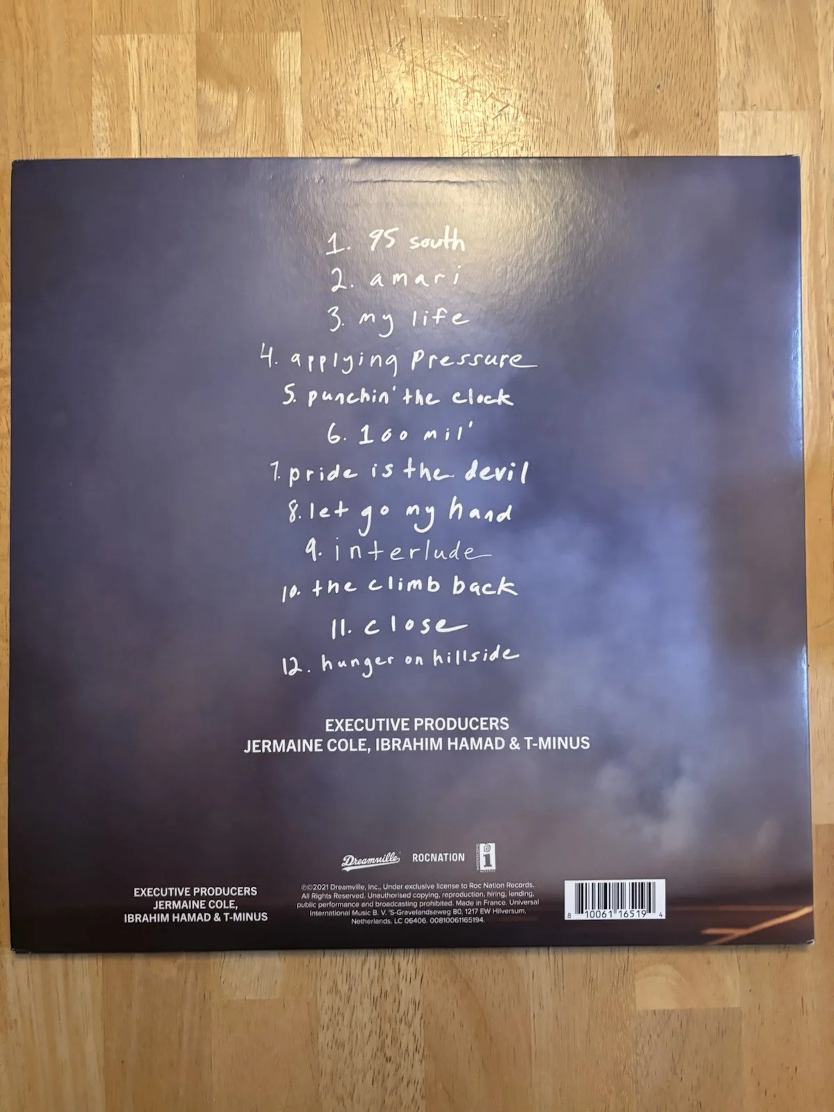 J. Cole Signed Autographed The Off-Season Album LP Vinyl PSA/DNA AUTO, изображение 3
