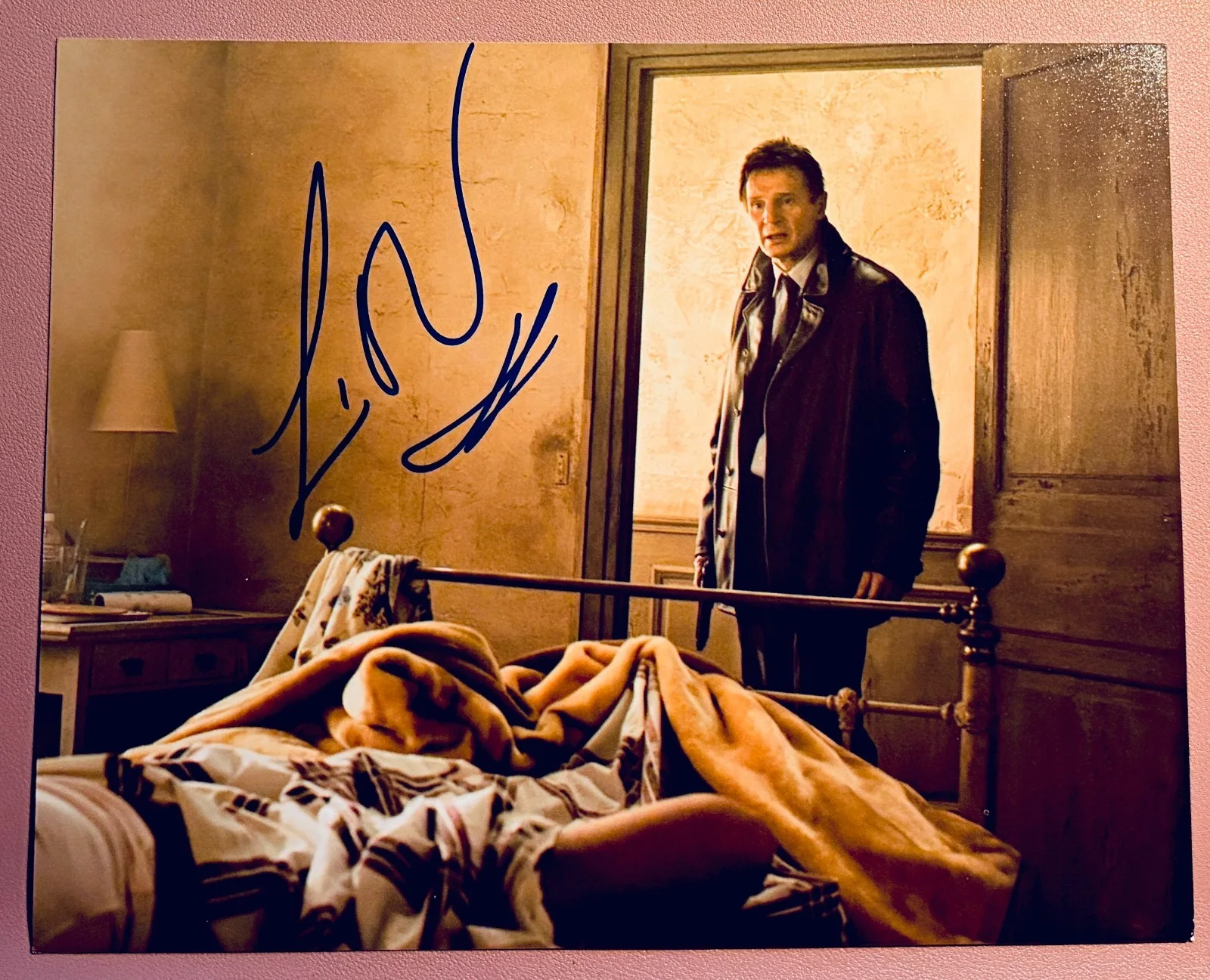 Liam Neeson — Liam Neeson Signed•From *TAKEN* 2008•Autographed 8x10 photo w/ COA, image 2