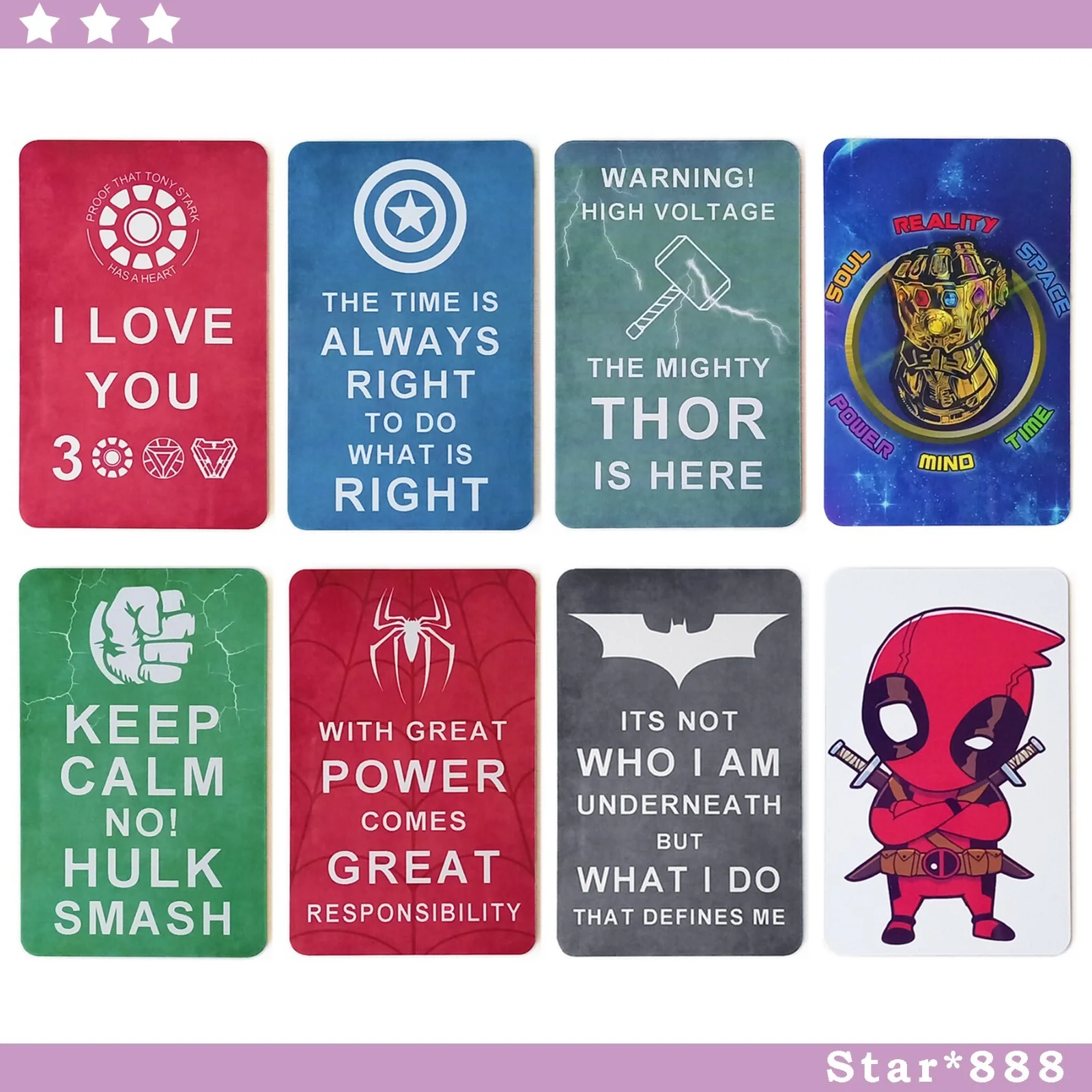 Marvel DC Metal Fridge Magnets Avengers Iron-Man Captain America Spider-Man Thor, изображение 2