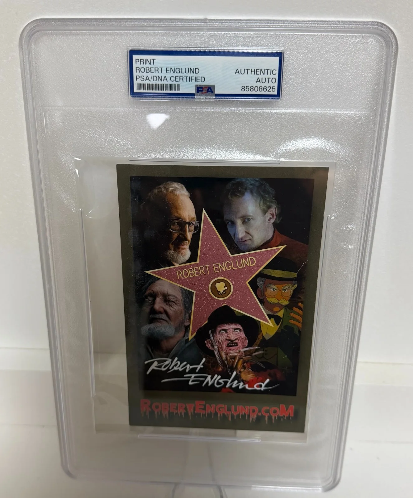Robert Englund — ROBERT ENGLUND Signed AUTO Photo FREDDY KRUEGER PSA DNA Certified Nightmare Elm, изображение 2