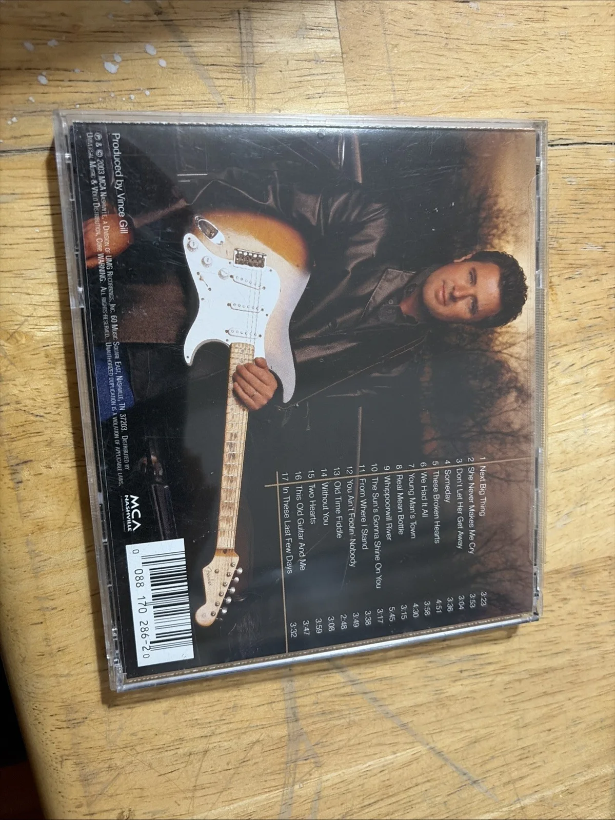 VINCE GILL Signed Next Big Thing CD Deluxe Autographed, image 4