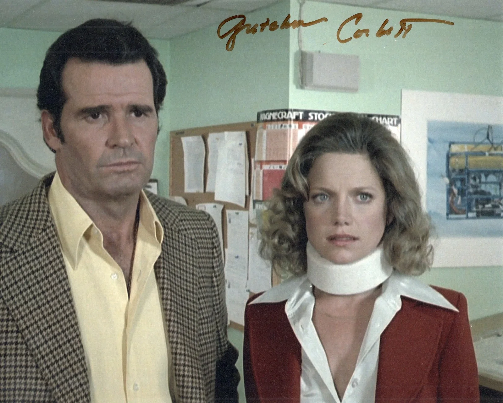 Gretchen Corbett — Gretchen Corbett signed Columbo Jessica Conroy 8x10 photo #3