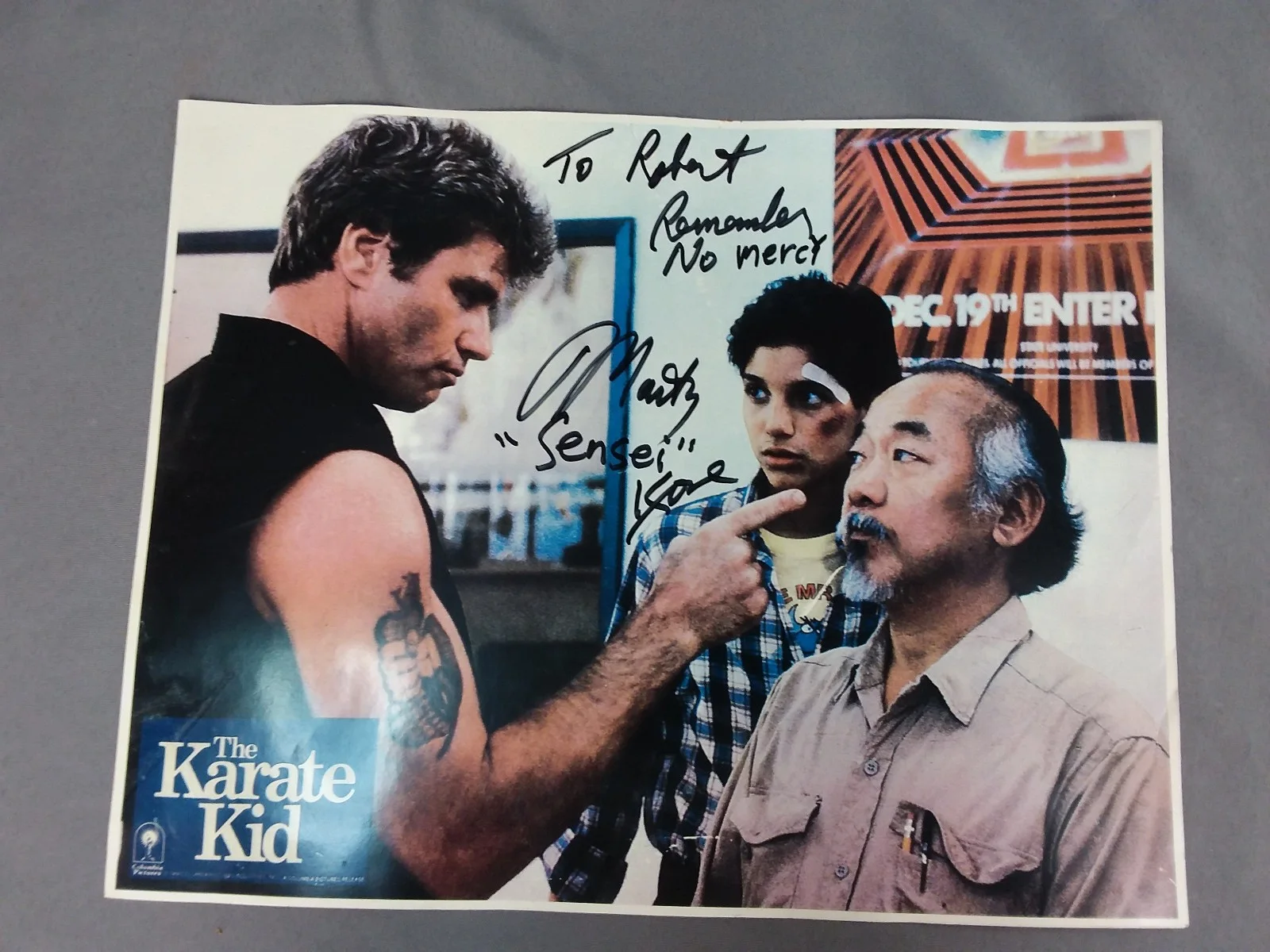 MARTIN KOVE — MARTY KOVE SENSEI JOHN KREESE KARATE KID COBRA KAI SIGNED AUTOGRAPHED 14X11, image 2