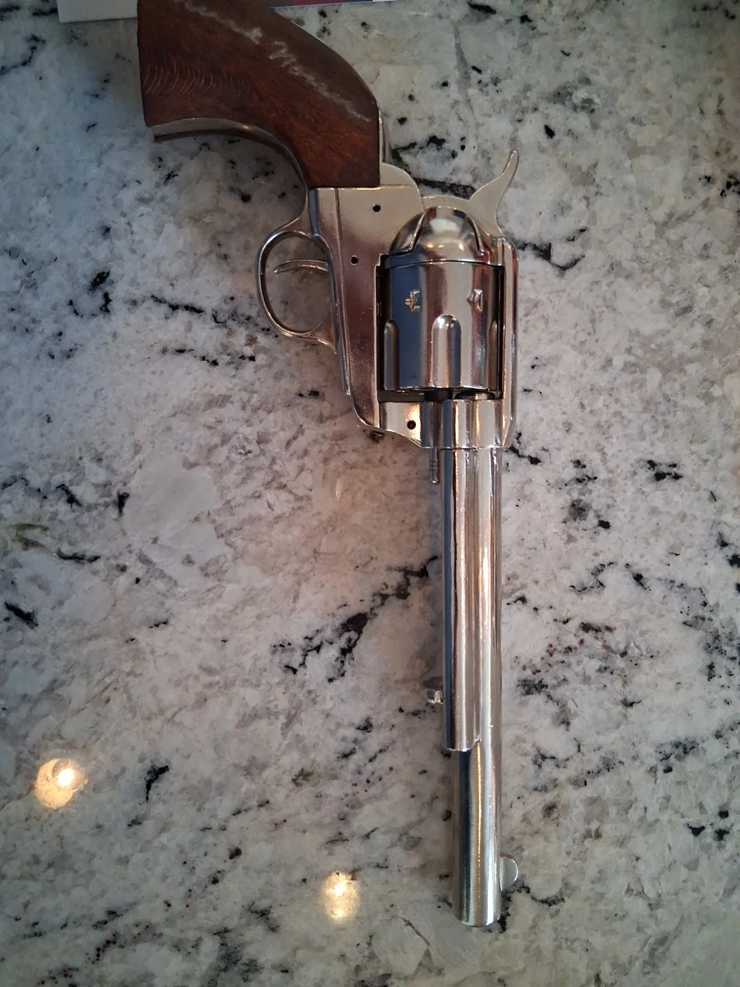Chuck Norris — CHUCK NORRIS SIGNED Replica Gun Authenticated JSA, image 2