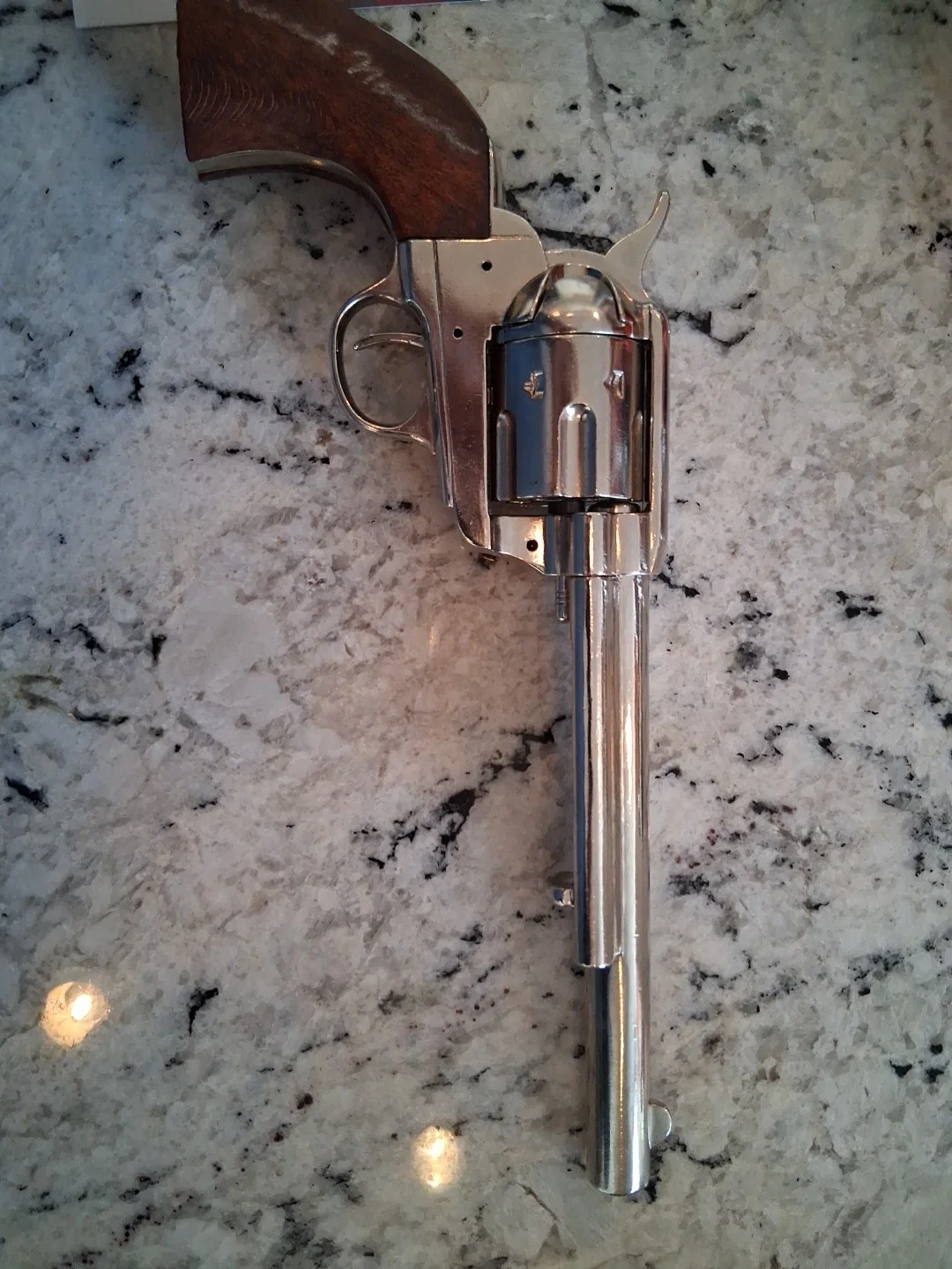 Chuck Norris — CHUCK NORRIS SIGNED Replica Gun Authenticated JSA, image 3