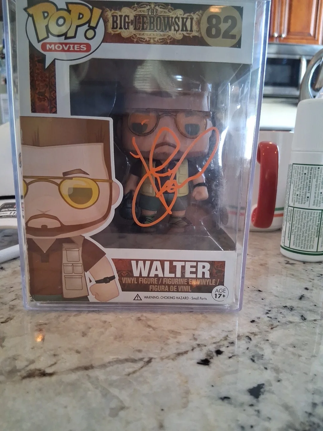 John Goodman — John Goodman Signed Autograph The Big Lebowski Funko Pop JSA, image 3