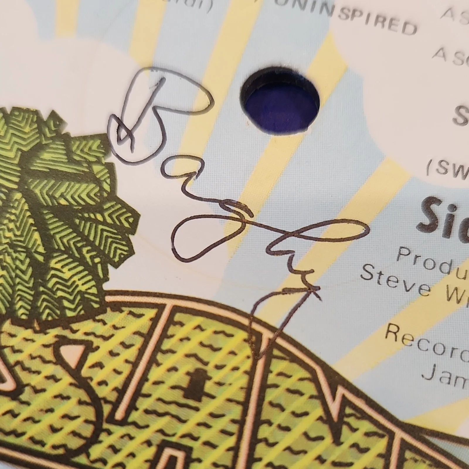 Traffic Shoot Out at the Fantasy Factory Original Signed Vinyl Record, изображение 5