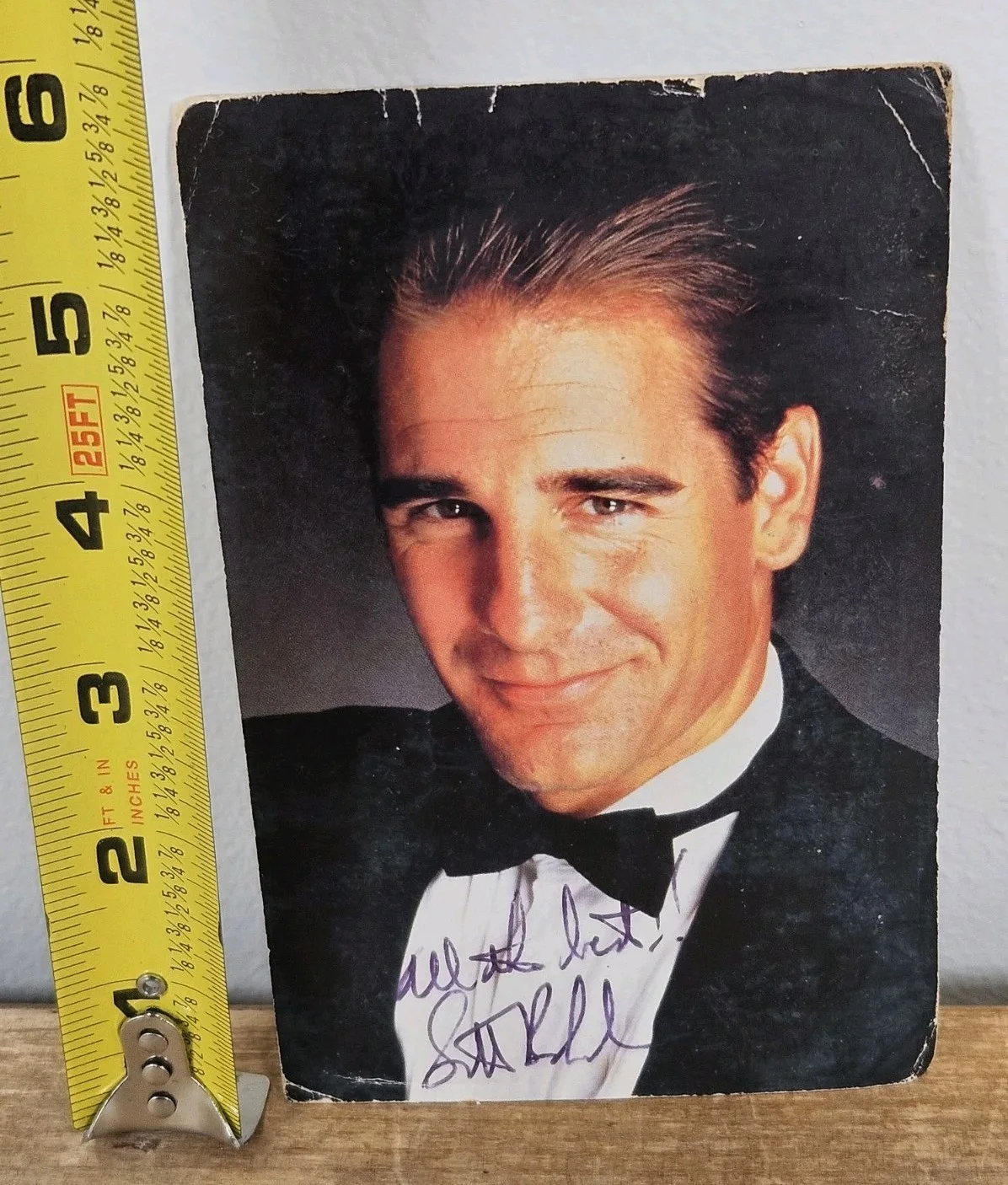 Scott Bakula American Actor Quantum Leap Original Signed 3.5" X 5.5" Photo, изображение 5