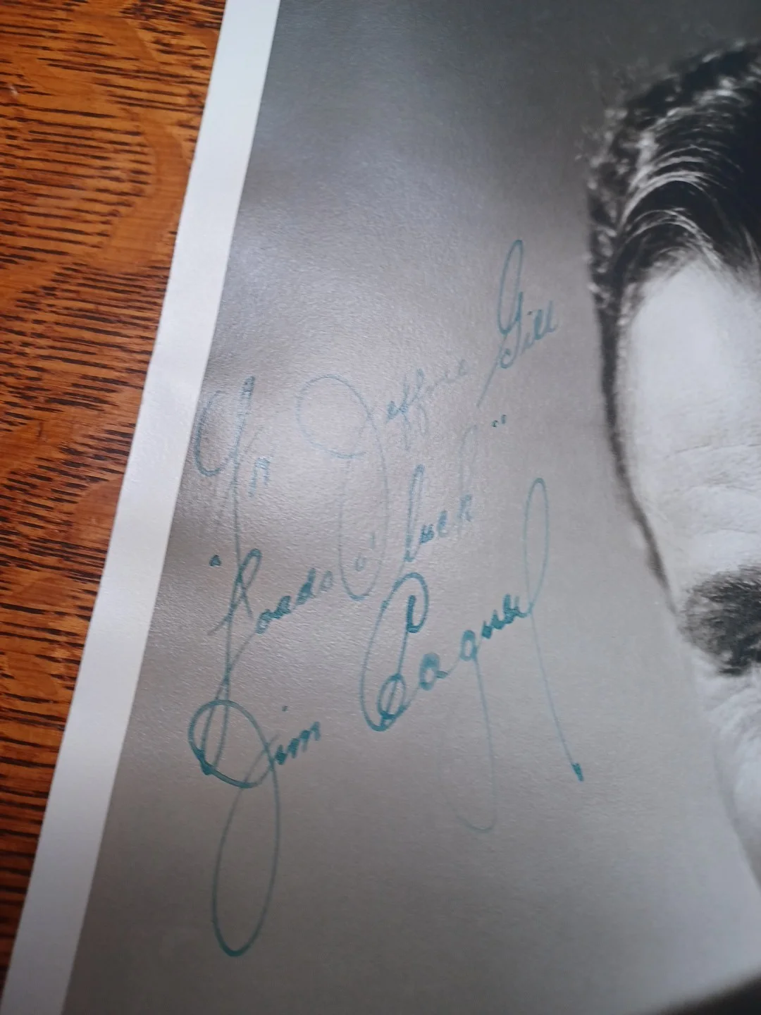 1930's Tough Guy Actor James Cagney Hand Signed Hurrell 11 x 14 Photo RRGS2, изображение 2