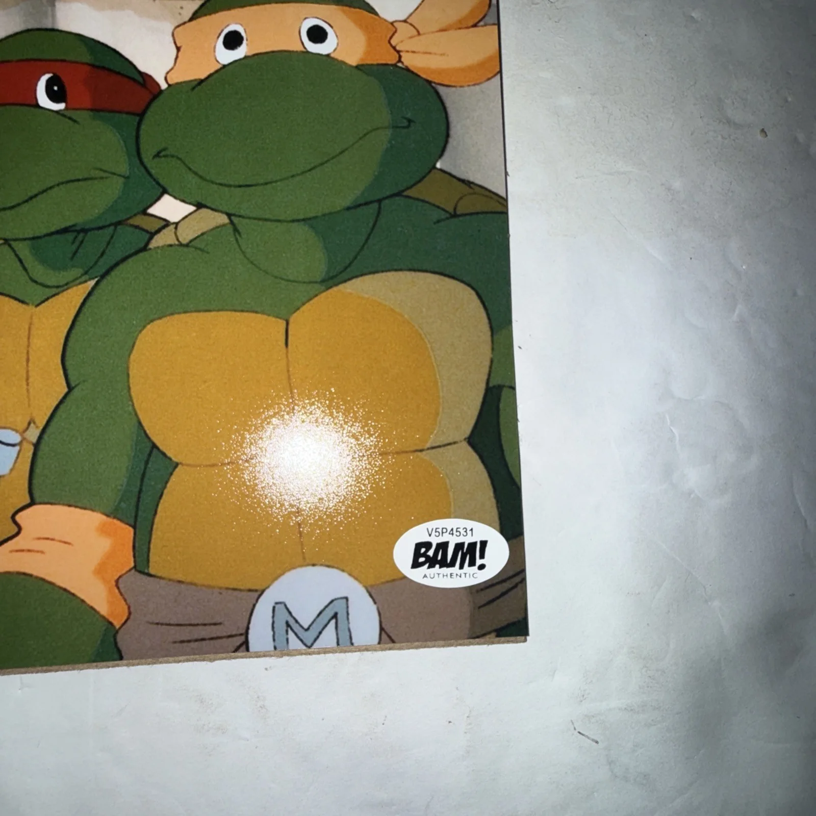 Townsend Coleman — TOWNSEND COLEMAN AUTOGRAPHED MICHELANGELO NINJA TURTLES TMNT 8x10 PHOTO COA, image 3