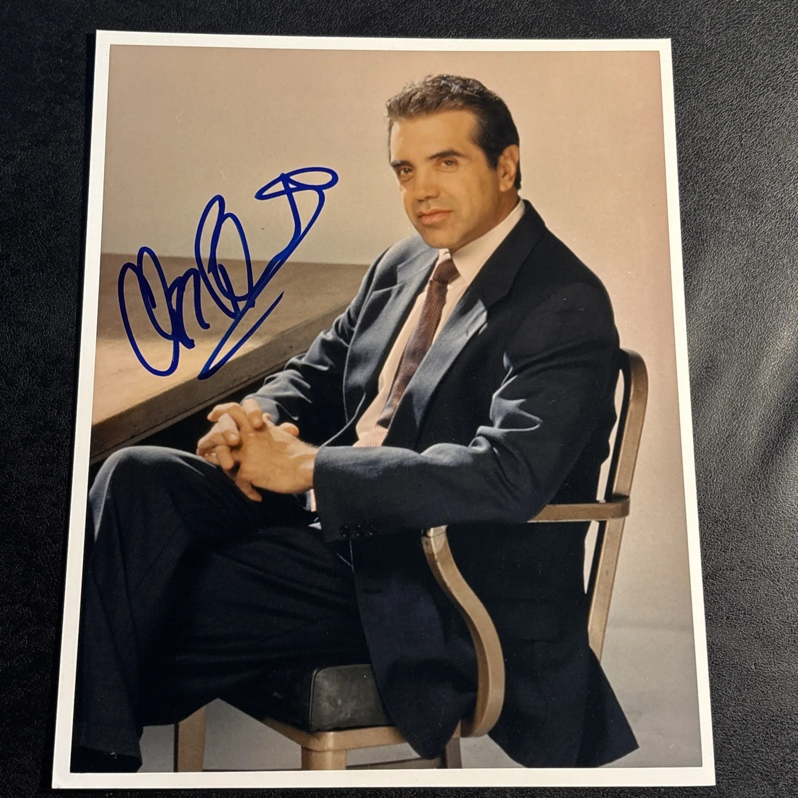 Chazz Palminteri — Chazz Palminteri Signed Autographed Photo “A Bronx Tale” IAA COA