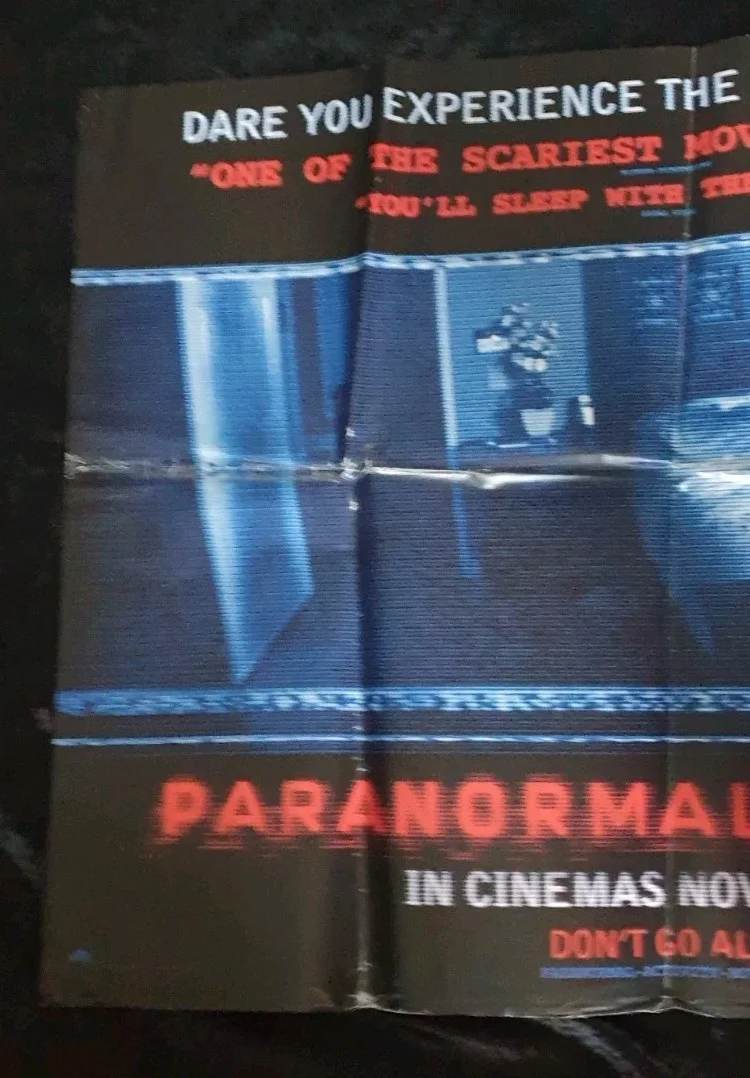 Paranormal Activity (2007) Original DS UK Quad Movie Poster 40x30 Katie Feathers, изображение 5