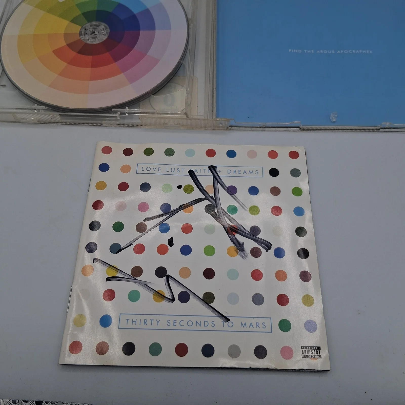 Thirty Seconds To Mars CD Lot 3 Albums + Signed Love Lust Faith Dreams Deluxe, изображение 2