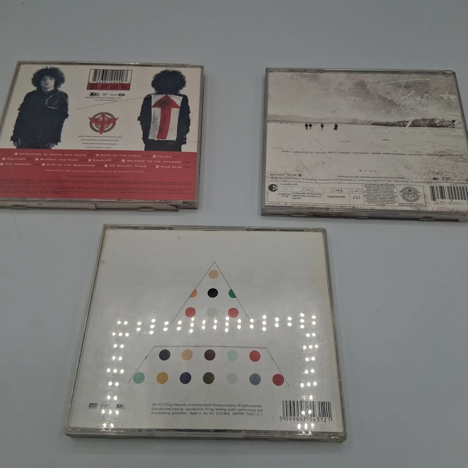 Thirty Seconds To Mars CD Lot 3 Albums + Signed Love Lust Faith Dreams Deluxe, изображение 4