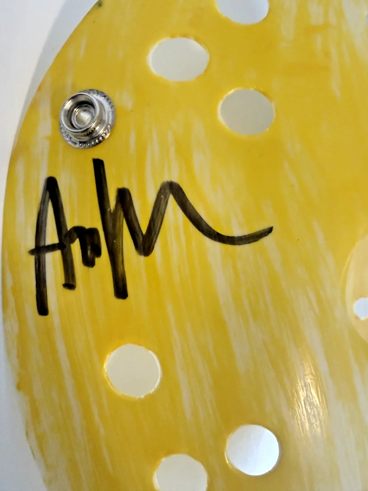 Ari Lehman — Friday the 13th Ari Lehman Jason Vorhees Signed Mask Beckett Witness Inscription, изображение 4