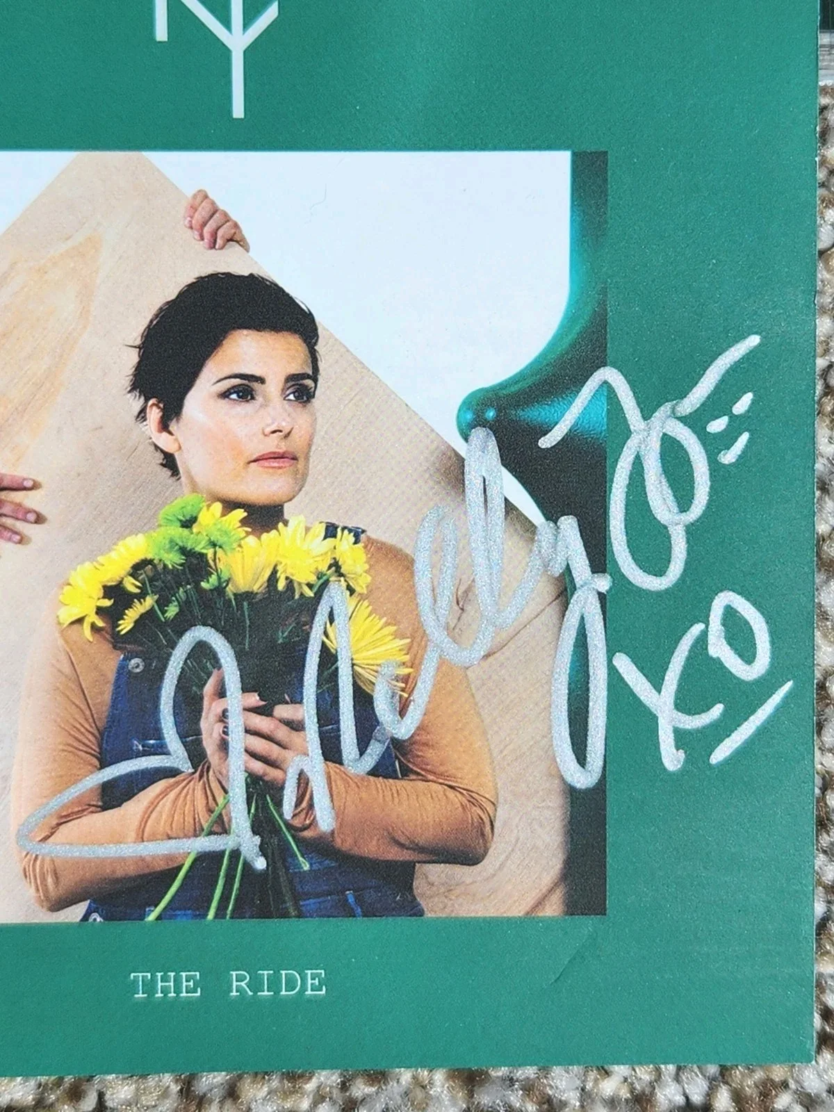 Rare Autographed NELLY FURTADO The Ride Signed CD 2017 Original OOP, image 3