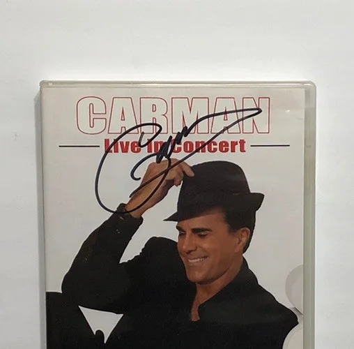 Carman — CARMAN LIVE IN CONCERT SIGNED 3-DISC DVD SET AUTOGRAPH 3 CLASSIC LIVE CONCERTS, image 3