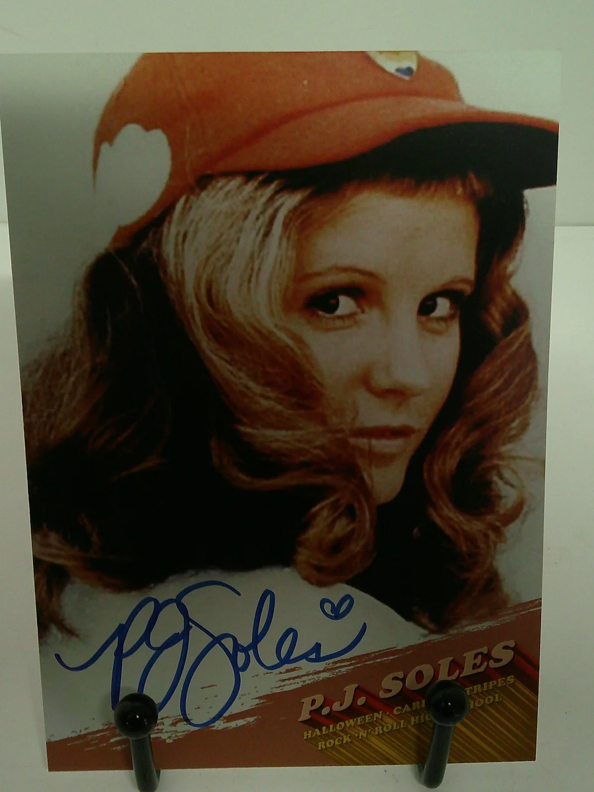 PJ SOLES Horror Autograph Hand Signed 5x7 Photo Halloween Carrie Stripes COA, изображение 3