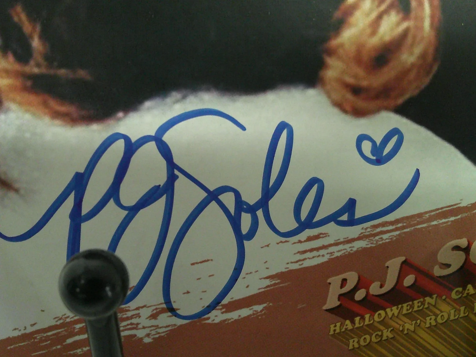 PJ SOLES Horror Autograph Hand Signed 5x7 Photo Halloween Carrie Stripes COA, изображение 4