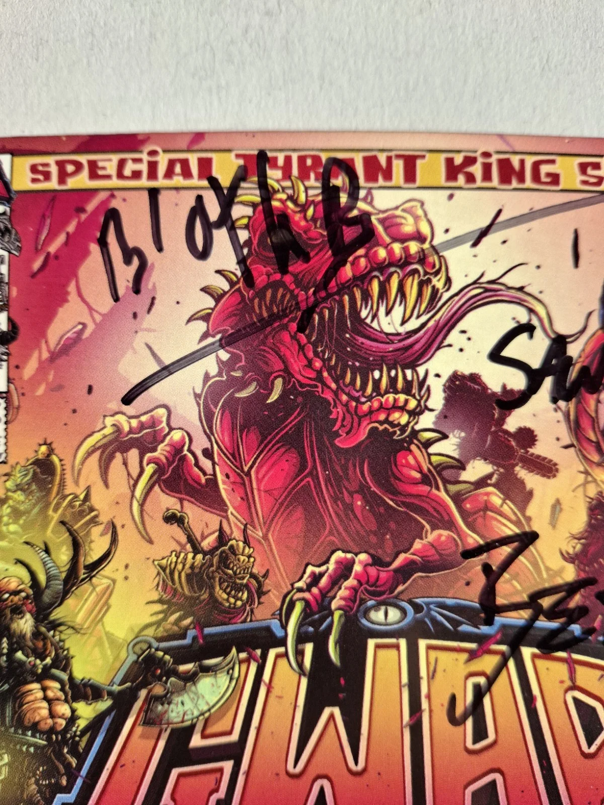 GWAR The Return of Gor Gor CD • SIGNED 3x by Blothar, Beefcake and Sawbone 🔥, image 2