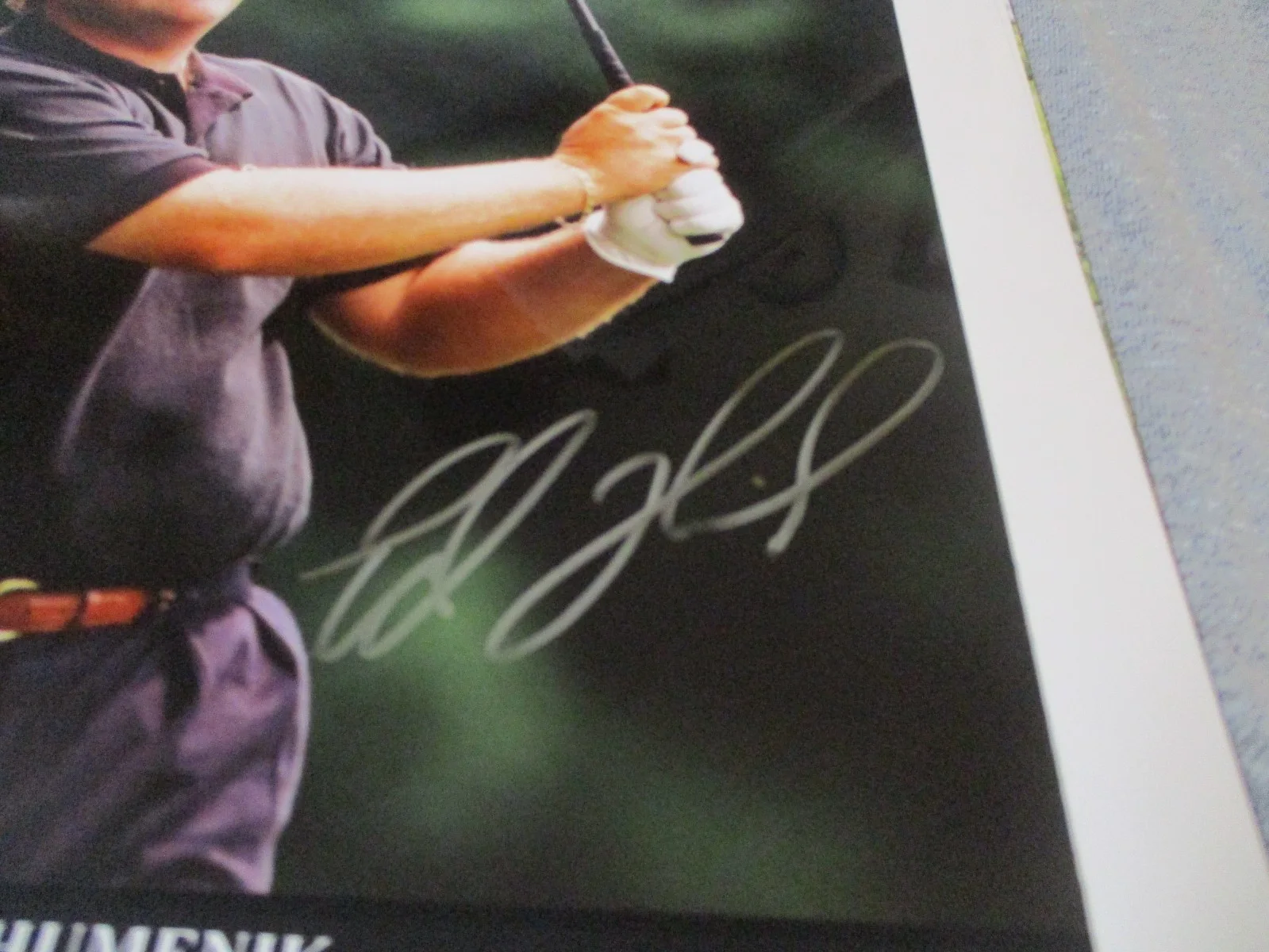 ED HUMENIK AUTOGRAPHED 8 X 10 PROMO PHOTO, image 2