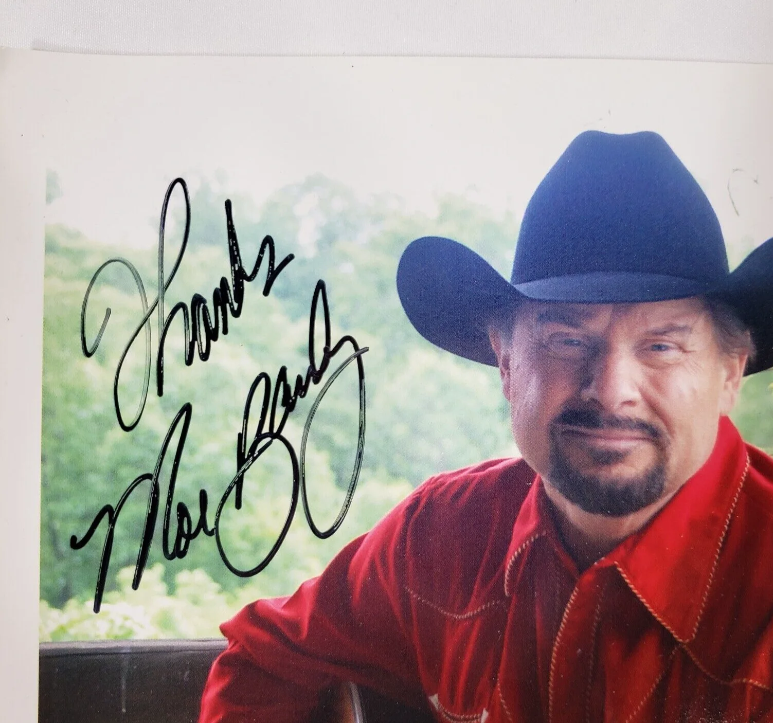 Mo Bandy Signed Photo 10" x 8" Autographed Photograph Branson Missouri Country, изображение 2